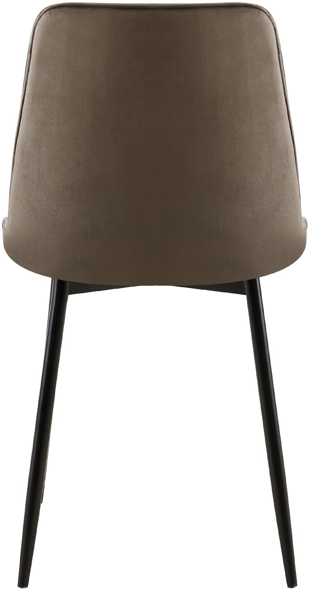 Set med 2 matstolar Gifford sammetsklädsel