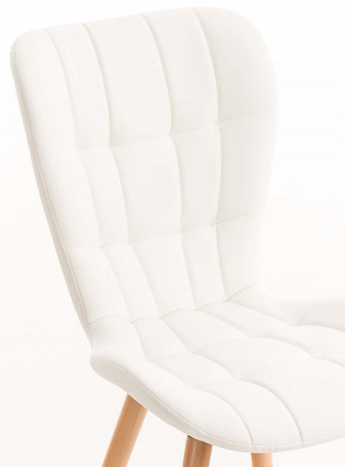 Set med 4 matstolar Elda Imitation Leather