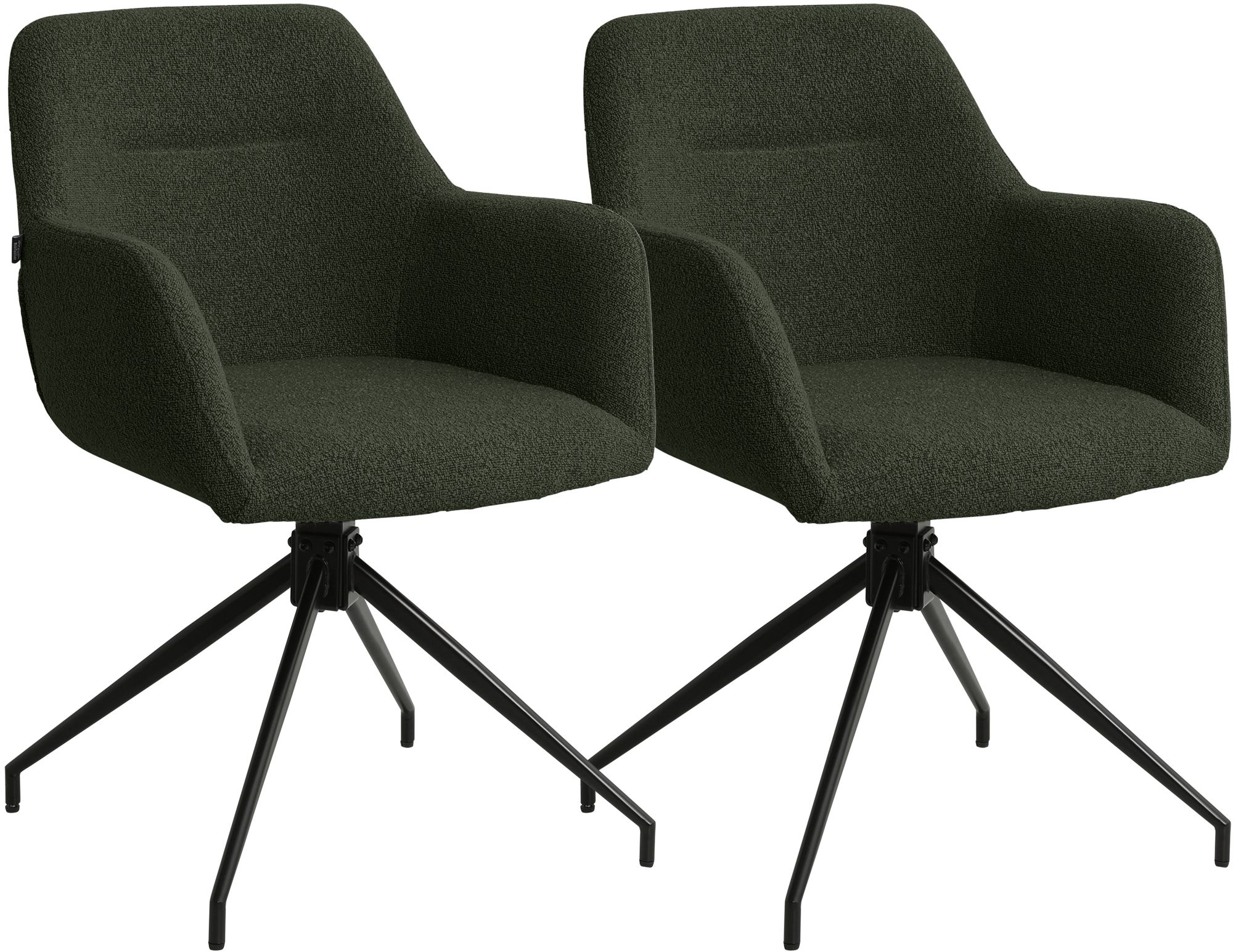 2-pack Matstolar Merlinda i Teddytyg