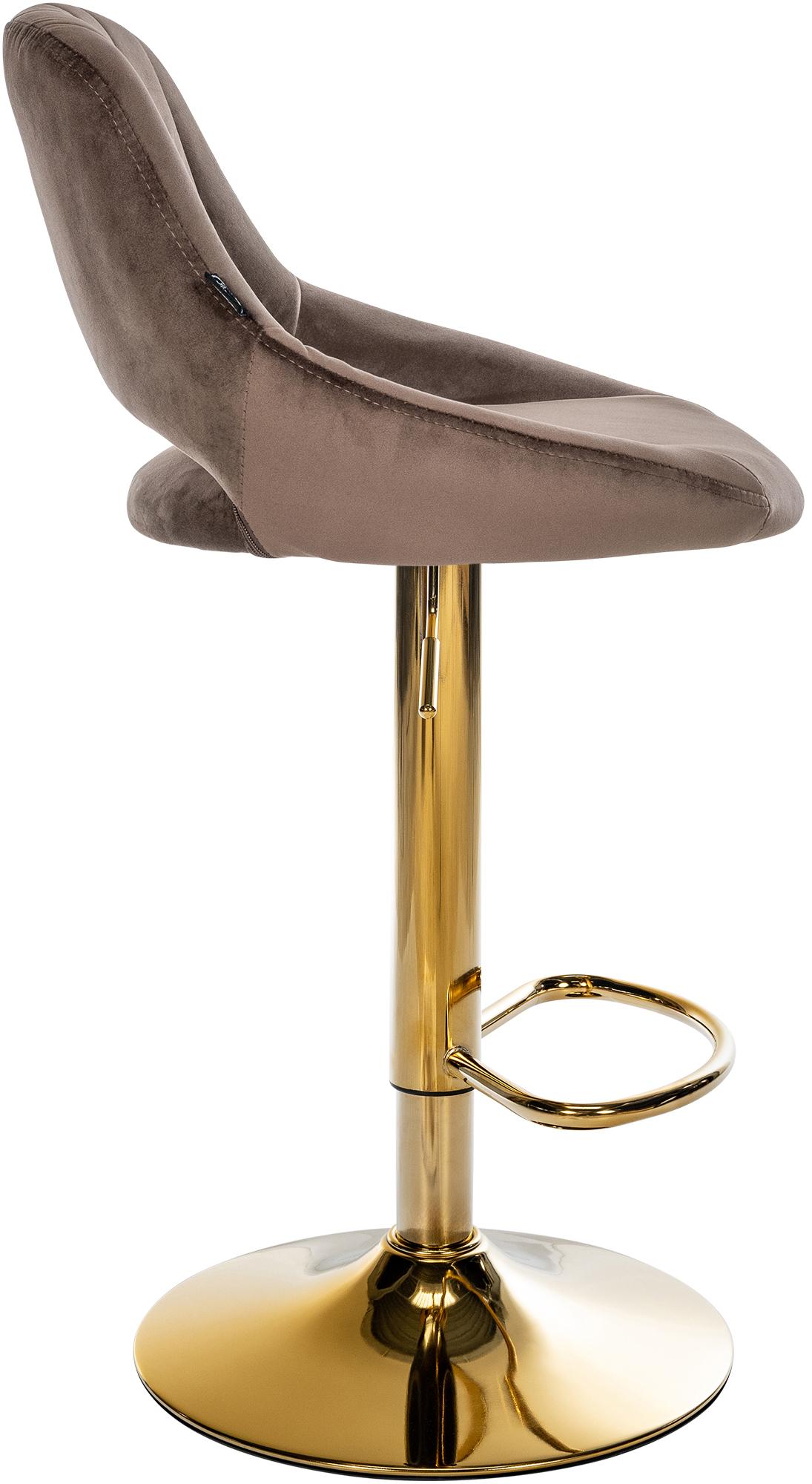 2-pack barstolar Milet i sammet