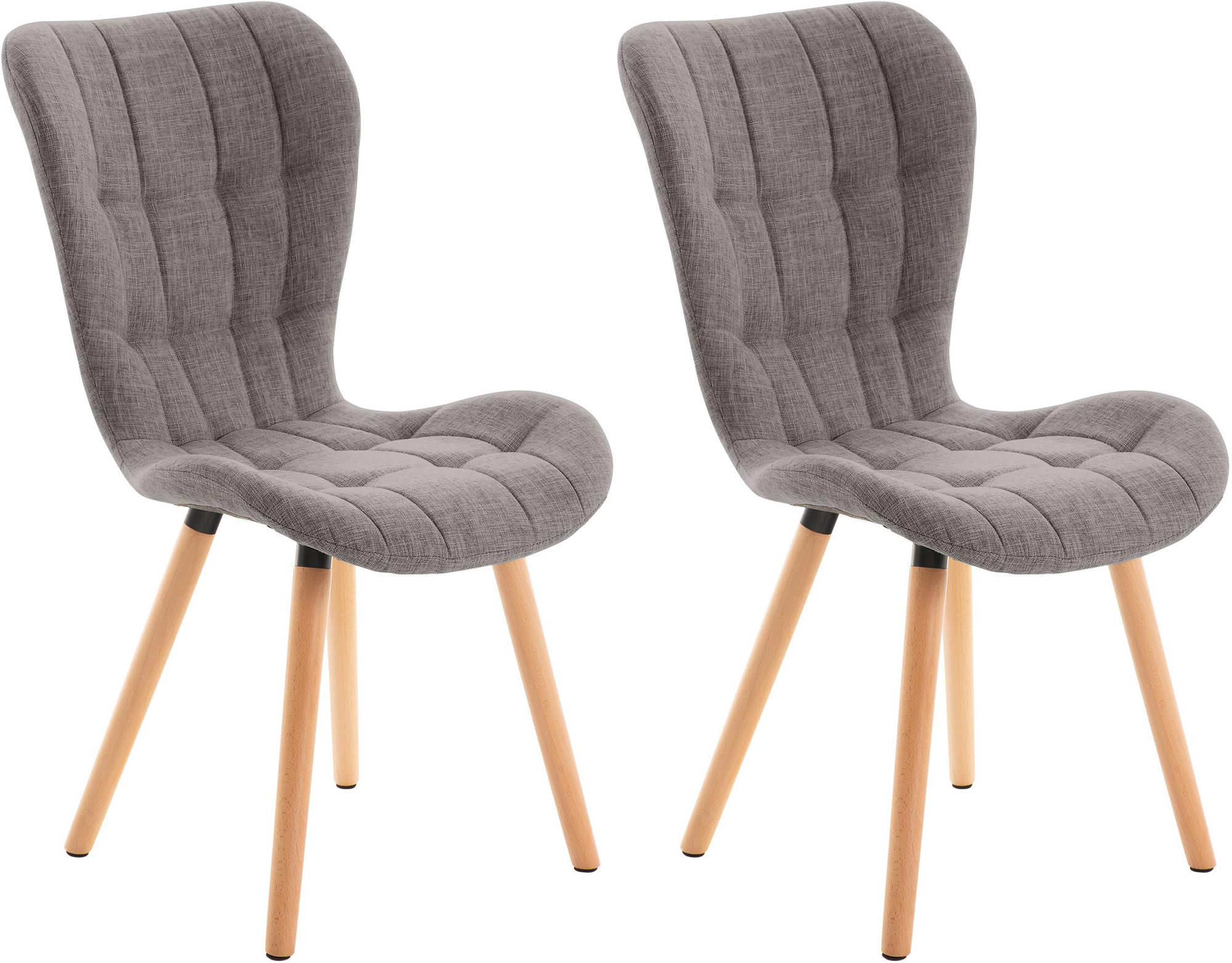 Set med 2 matstolar Elda