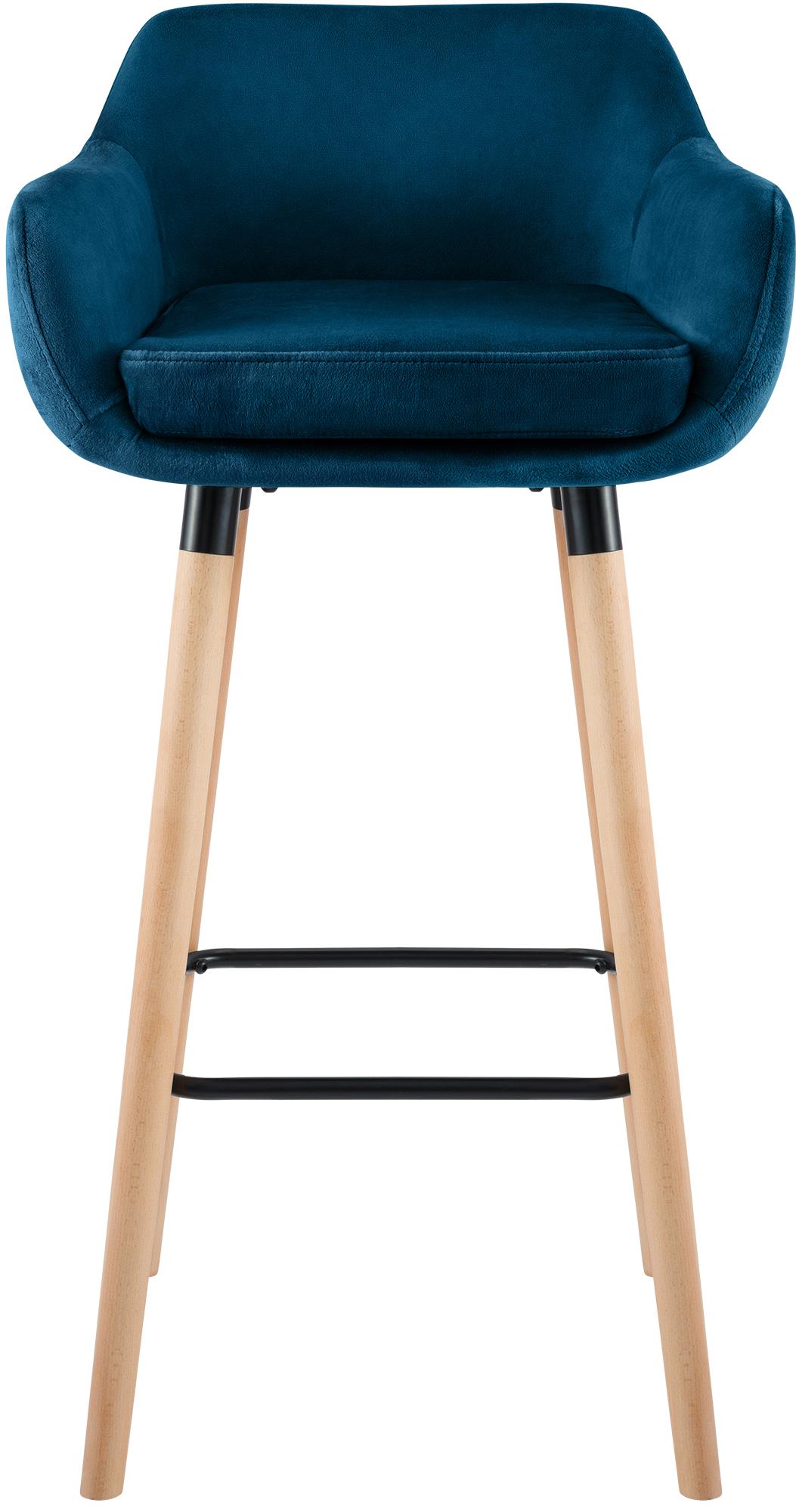 2-pack barstolar Grant sammet