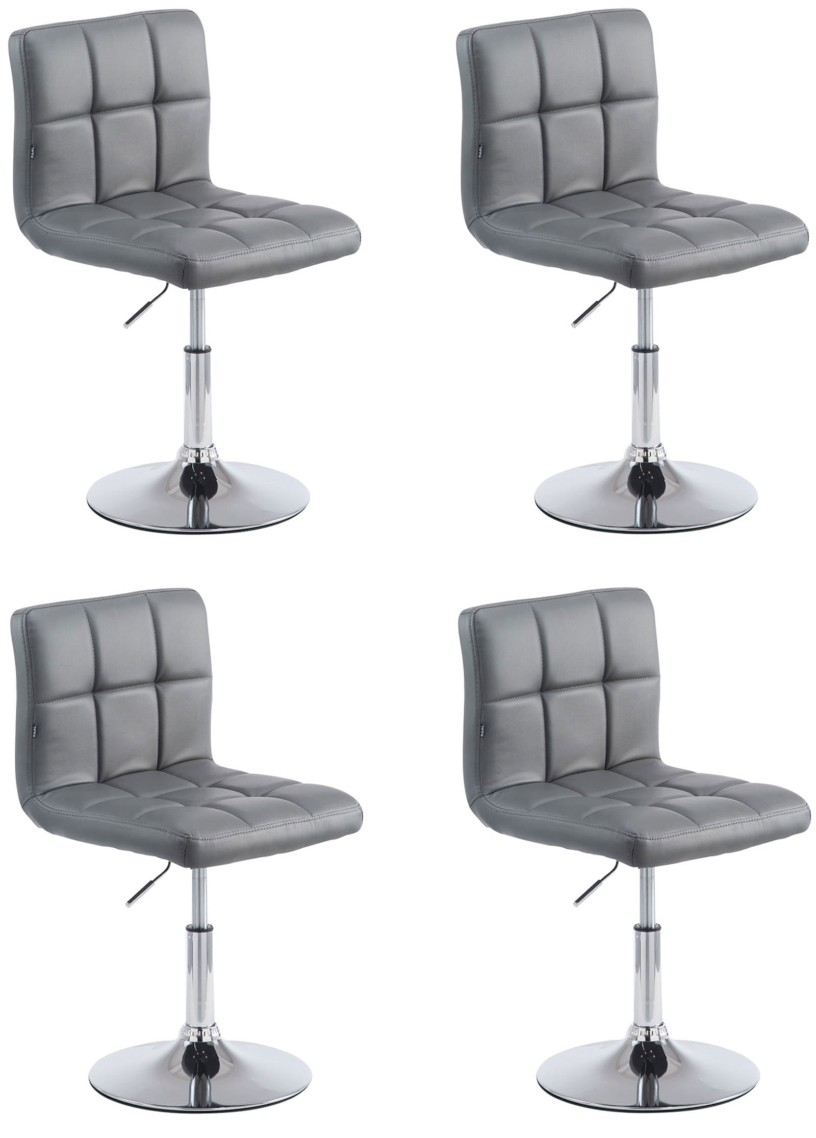 Set med 4 solstolar Palma V2 konstläder