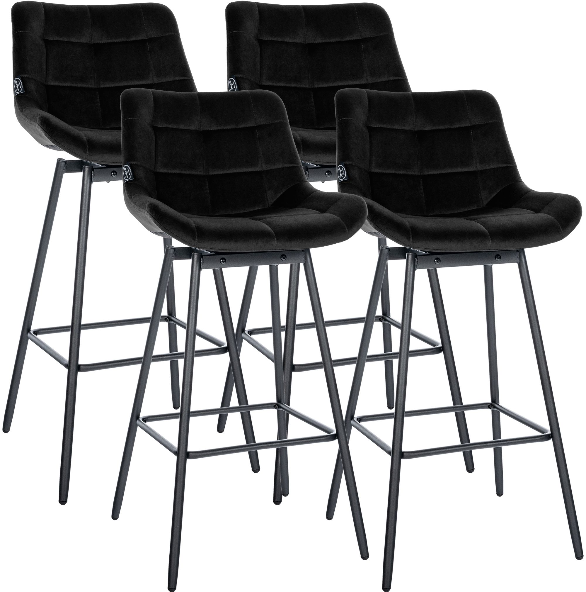 4-pack barstolar Weston med snurrfunktion