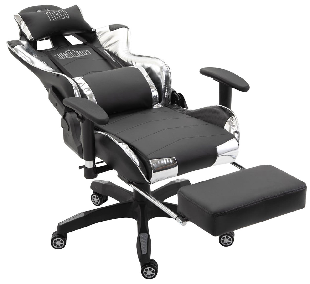 Kontorsstol XL Turbo Konstläder med fotstöd