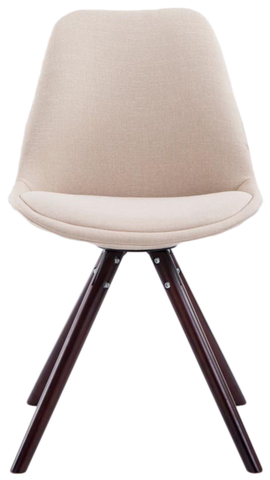 Set med 4 stolar för besökare Toulouse Fabric Round