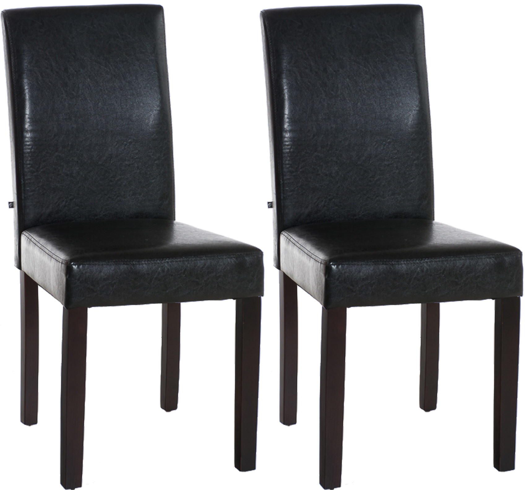 Set med 2 matstolar Ina Imitation Leather