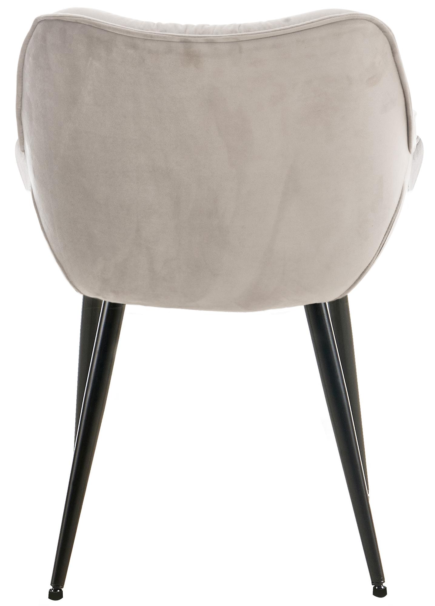 Uppsättning av 4 stolar Tanna Velvet