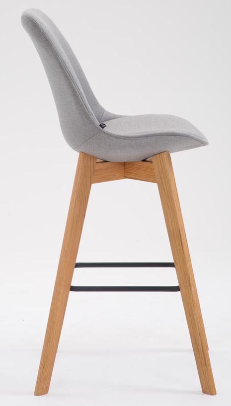 Set med 2 barstolar Metz Fabric
