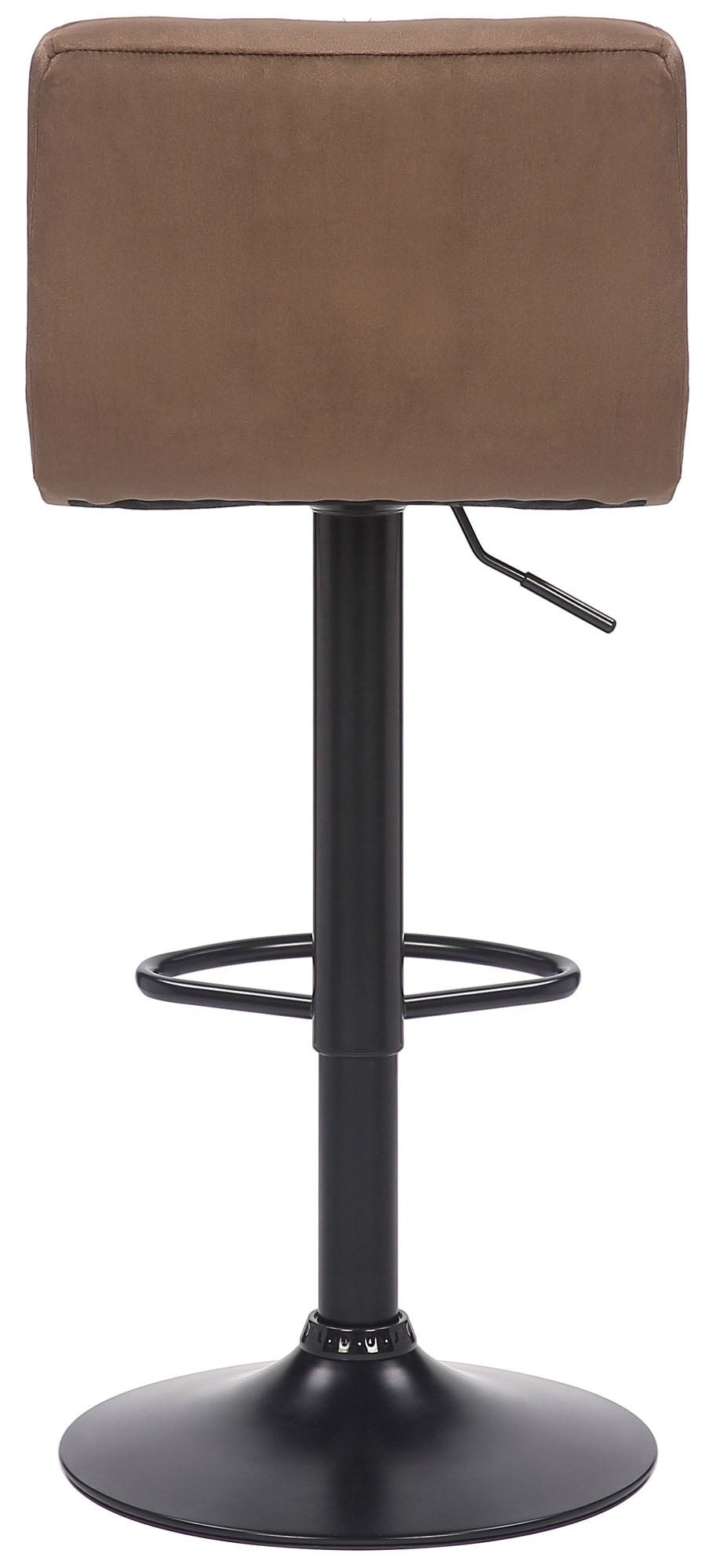 Uppsättning med 2 barstolar i sammet Feni