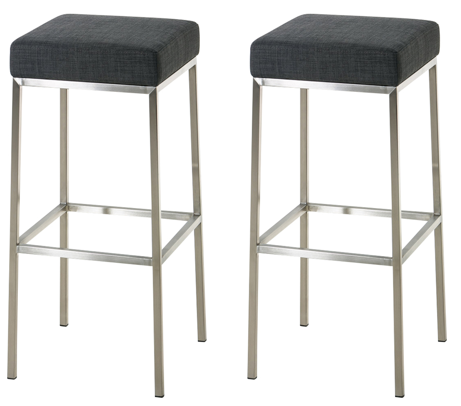 2-pack Barstolar Montreal tygklädsel