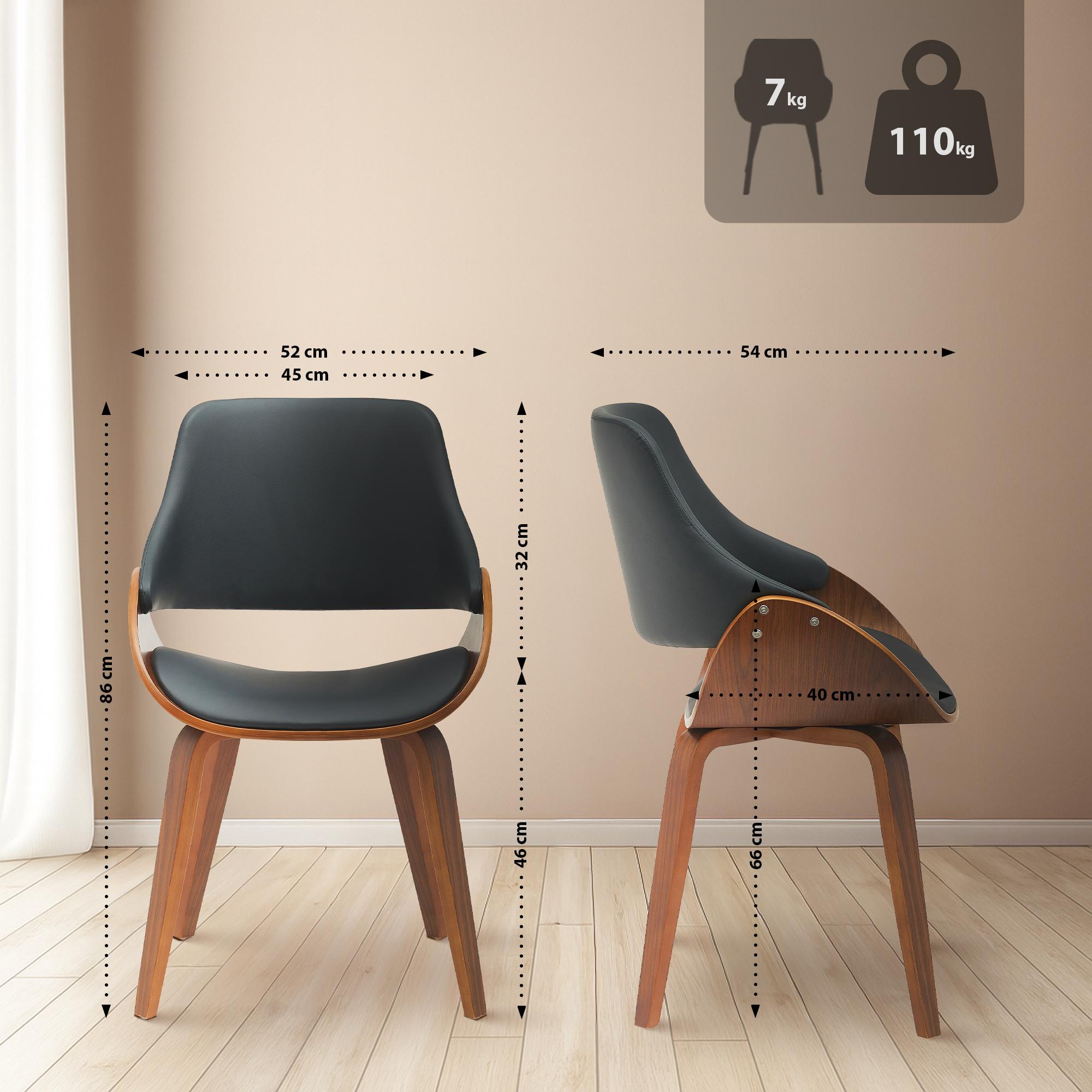 2-pack matstol Vangale