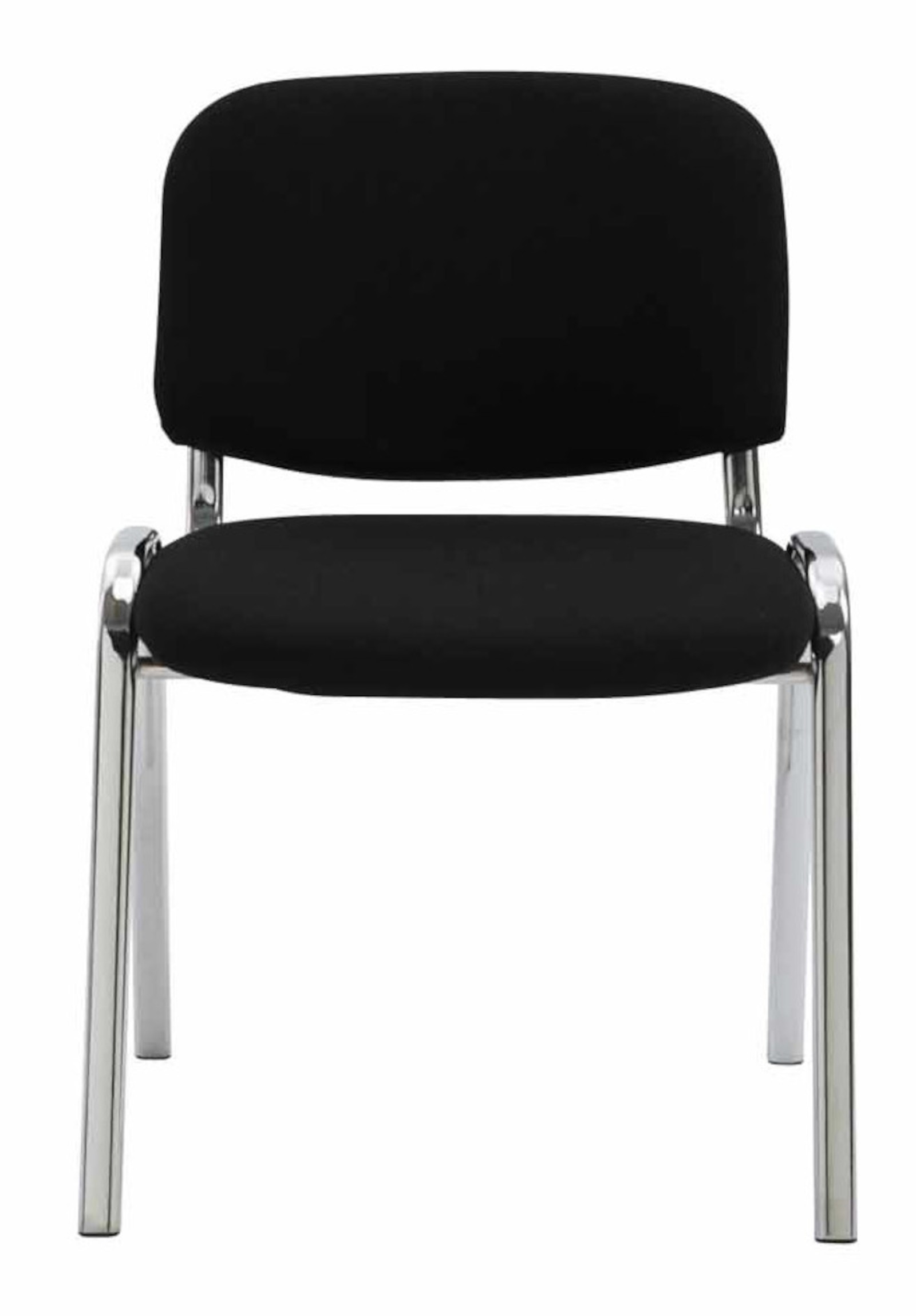 Set med 4 stolar Ken Chrome Fabric