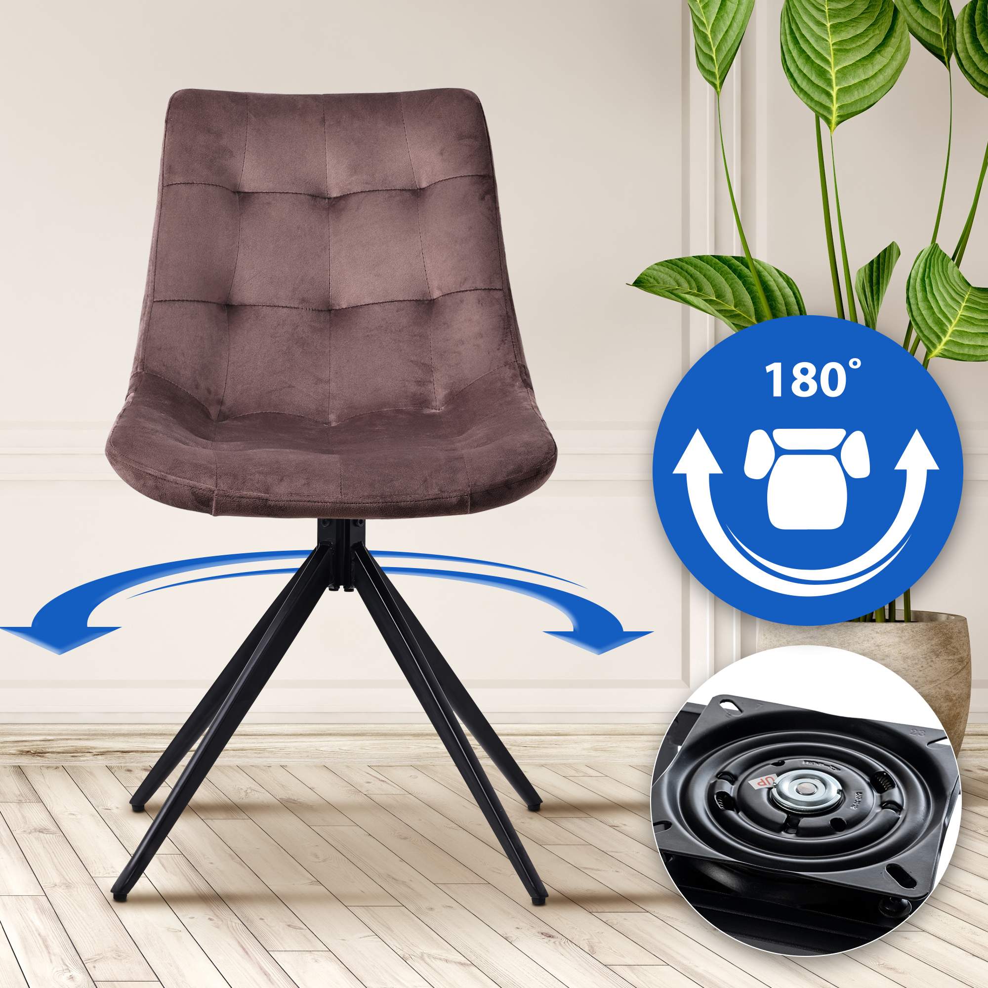 2-pack matstolar Merna