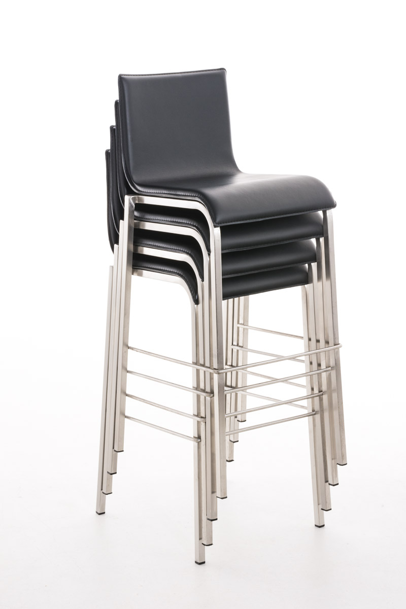 Barstol Avola Konstläder Platt E78