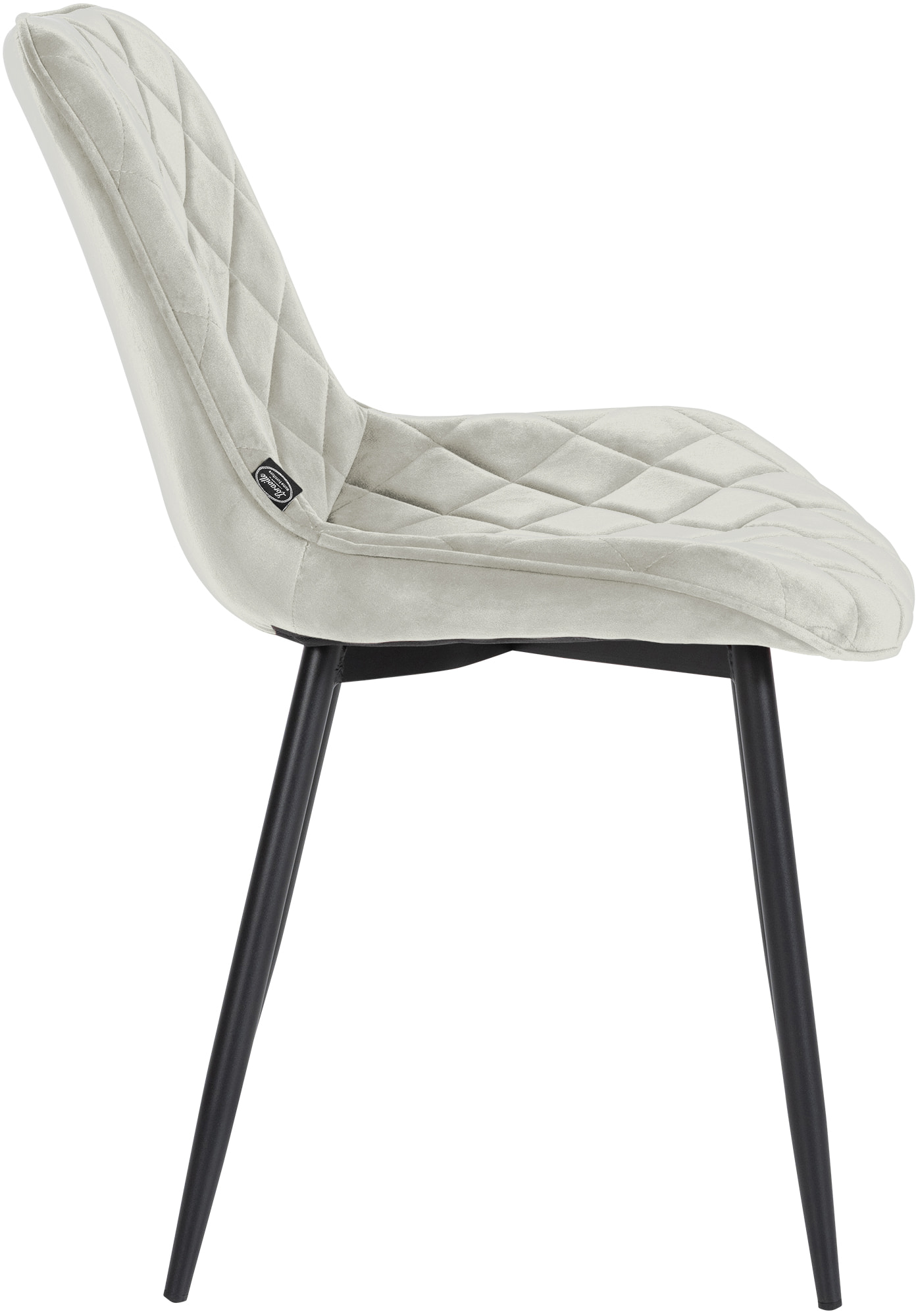 Uppsättning med 4 stolar Springs Velvet