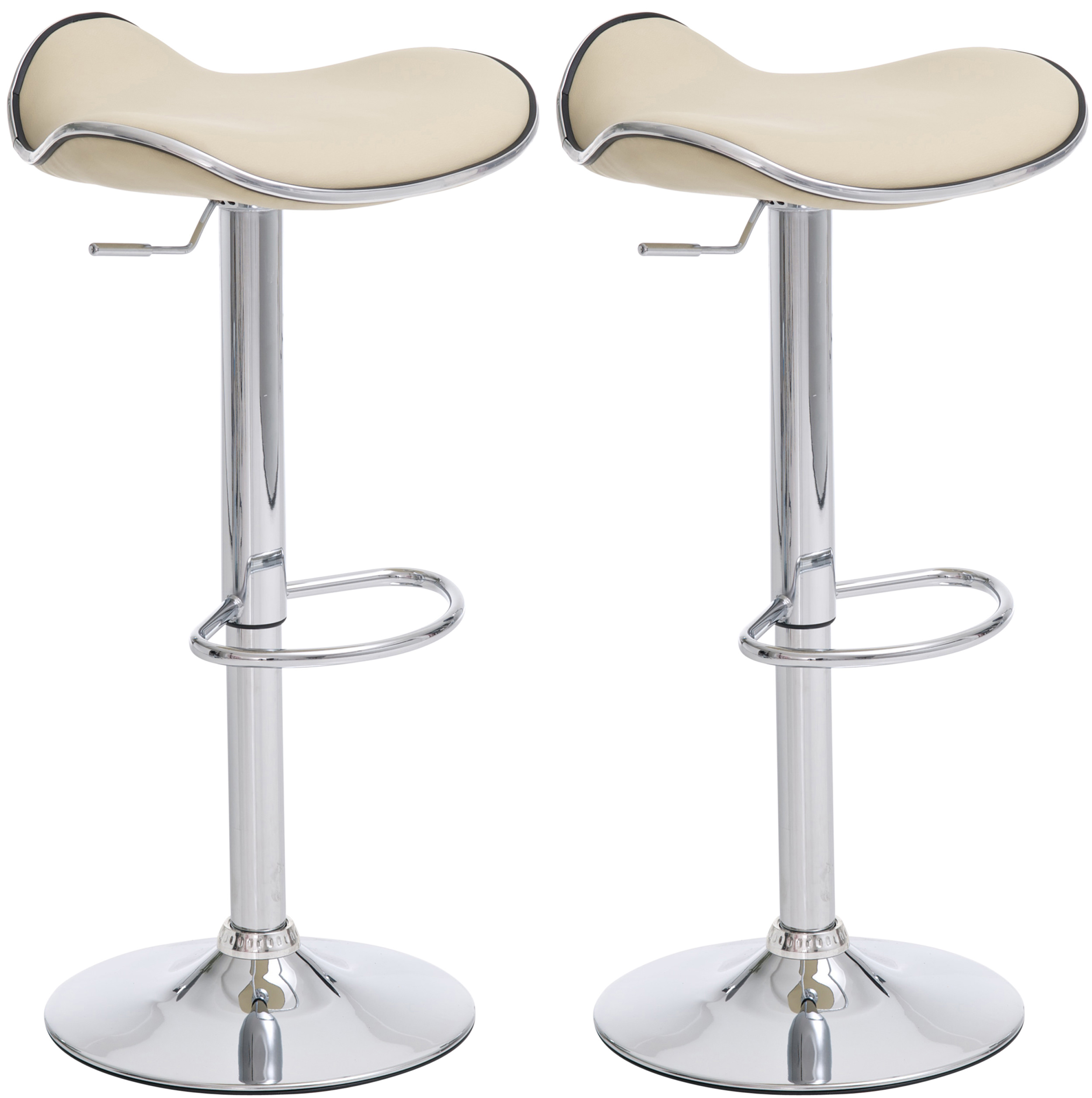 Set med 2 barstolar Shanghai Imitation Leather