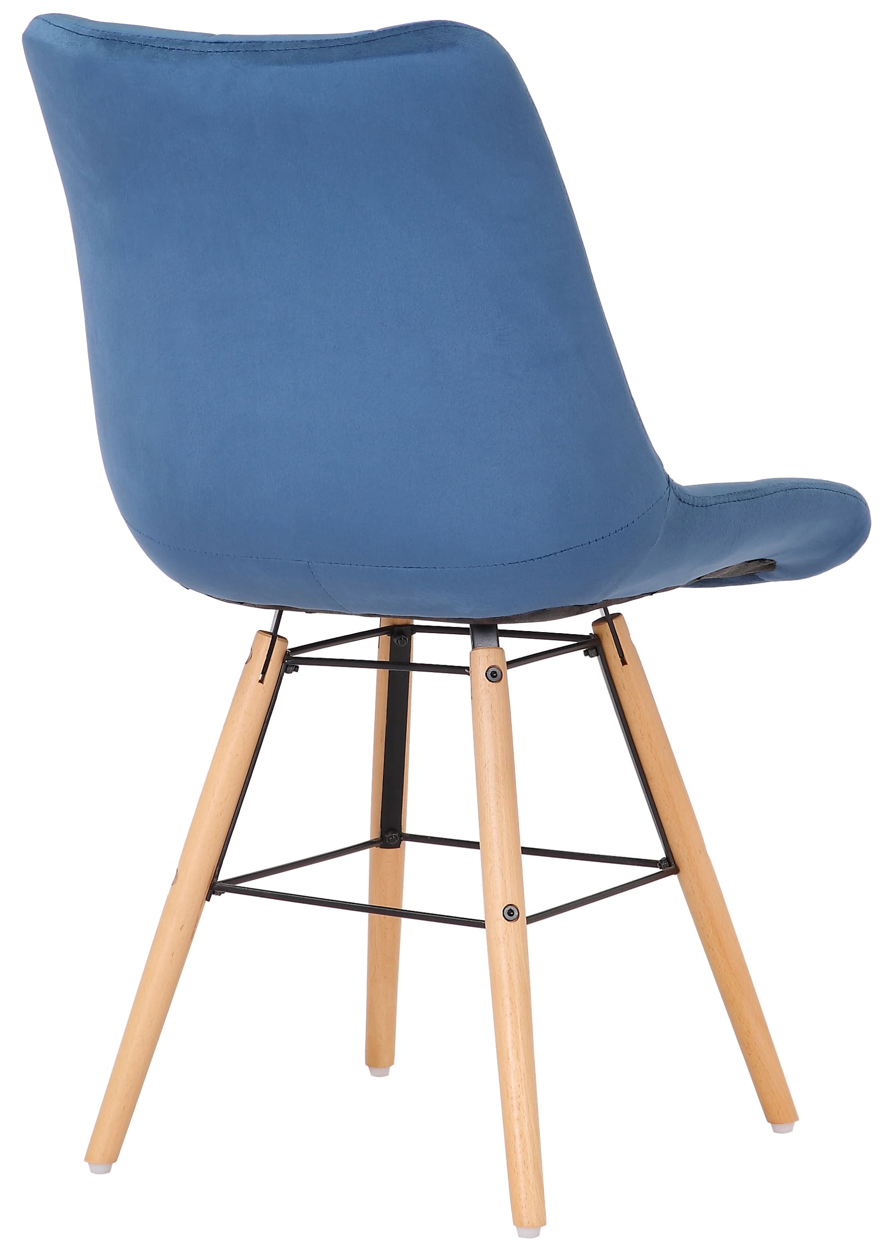 Uppsättning med 2 matstolar Leni Velvet