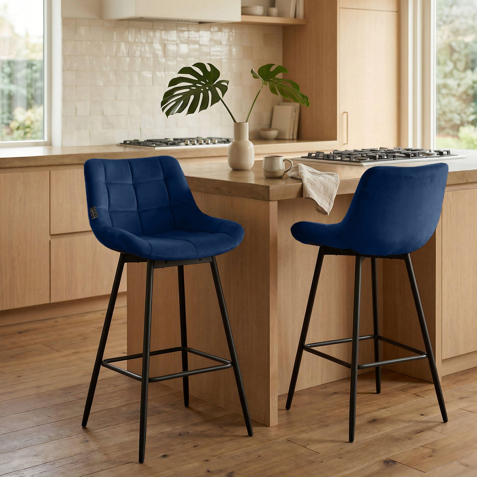 4-pack barstolar Weston med snurrfunktion