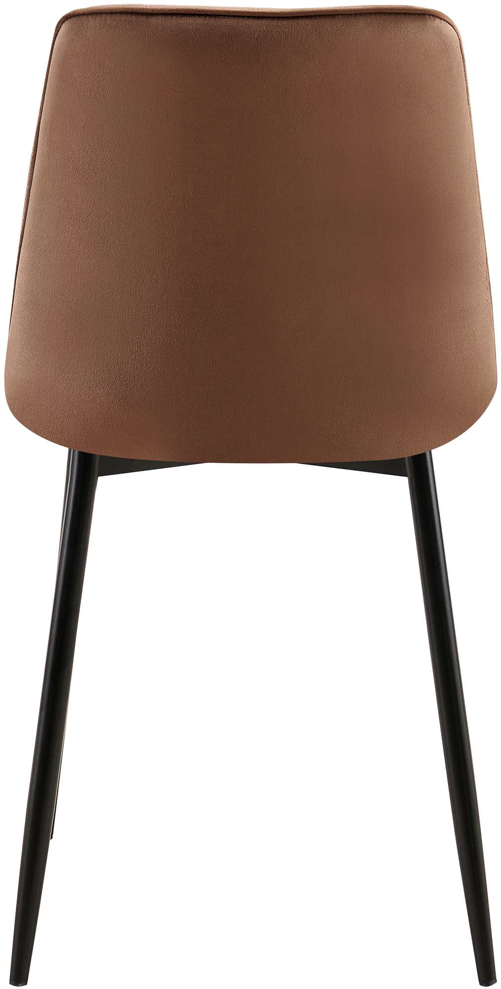 Set med 2 matstolar Gifford sammetsklädsel