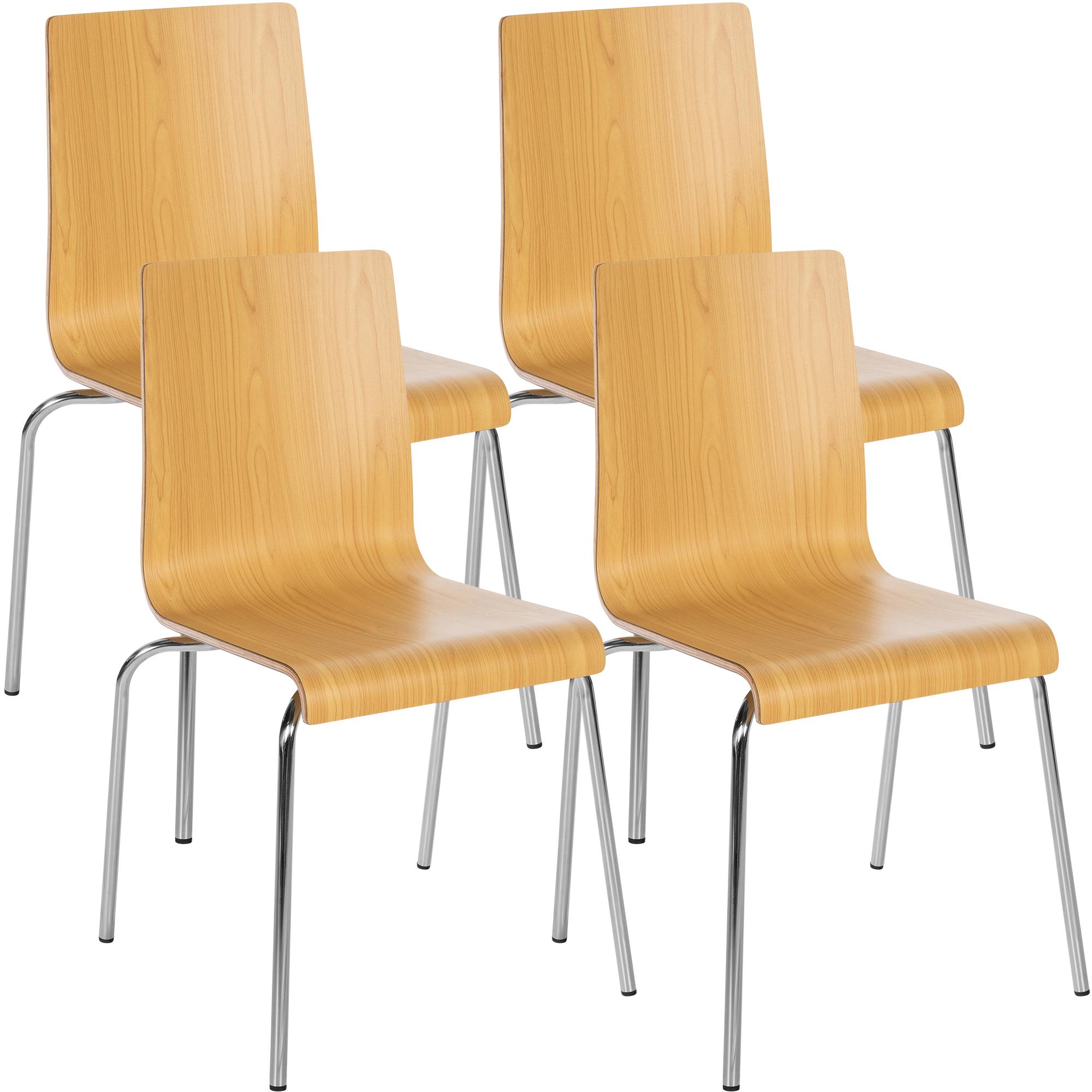 4-pack stapelbara stolar Gahanna