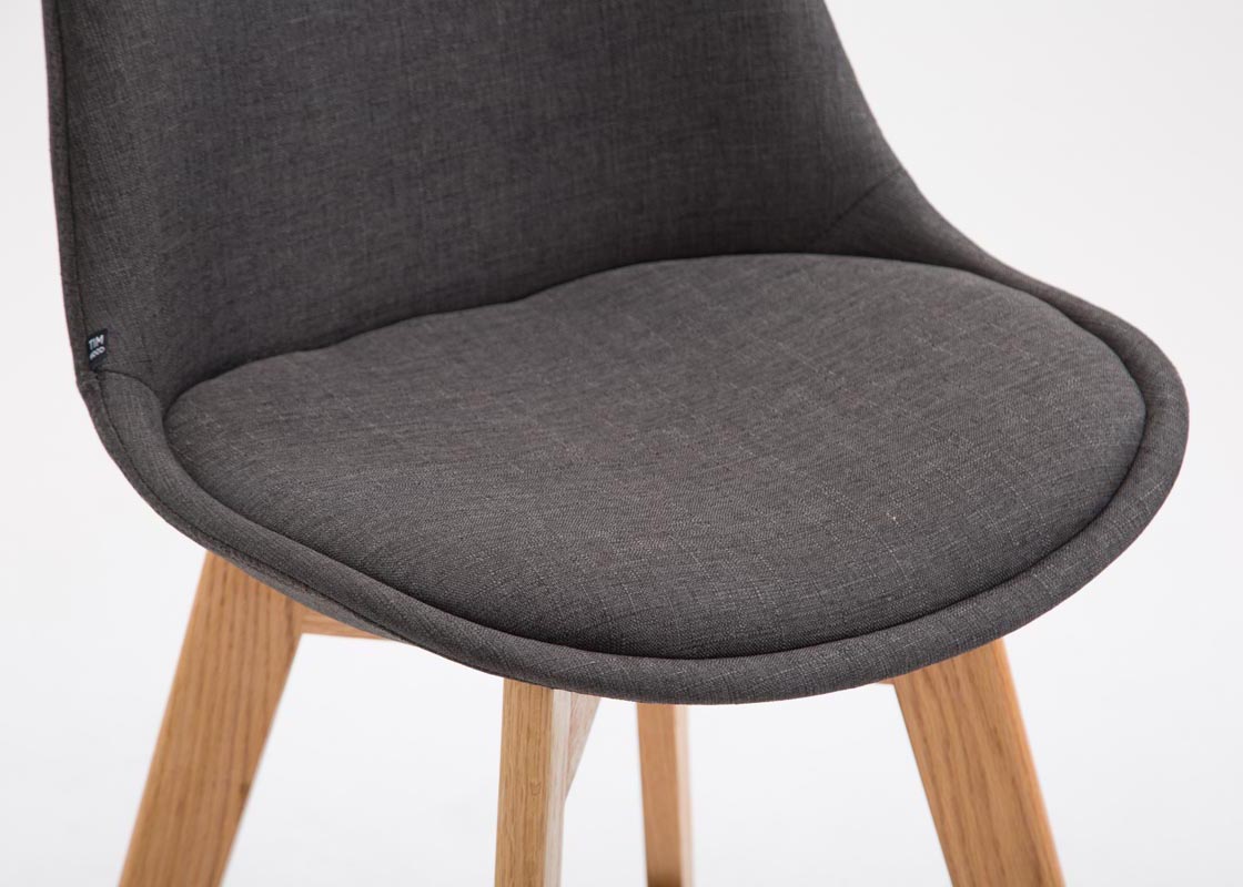 Set med 2 barstolar Metz Fabric