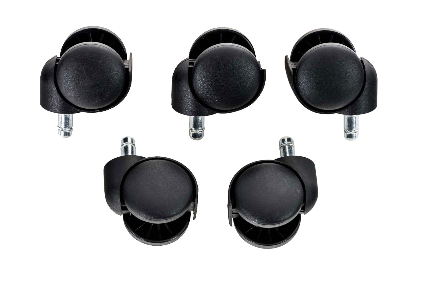 5-pack Kontorsstolshjul Plast