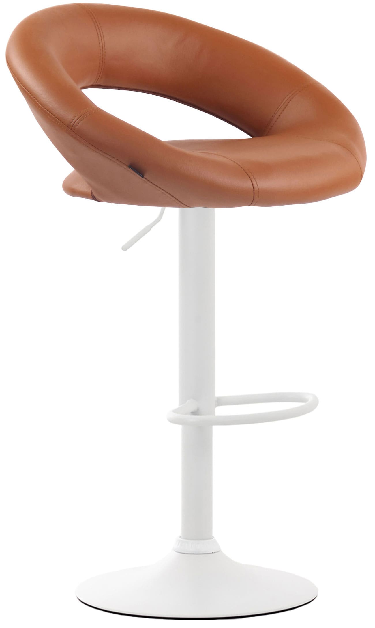 Set med 2 barstolar Olinda Imitation Leather