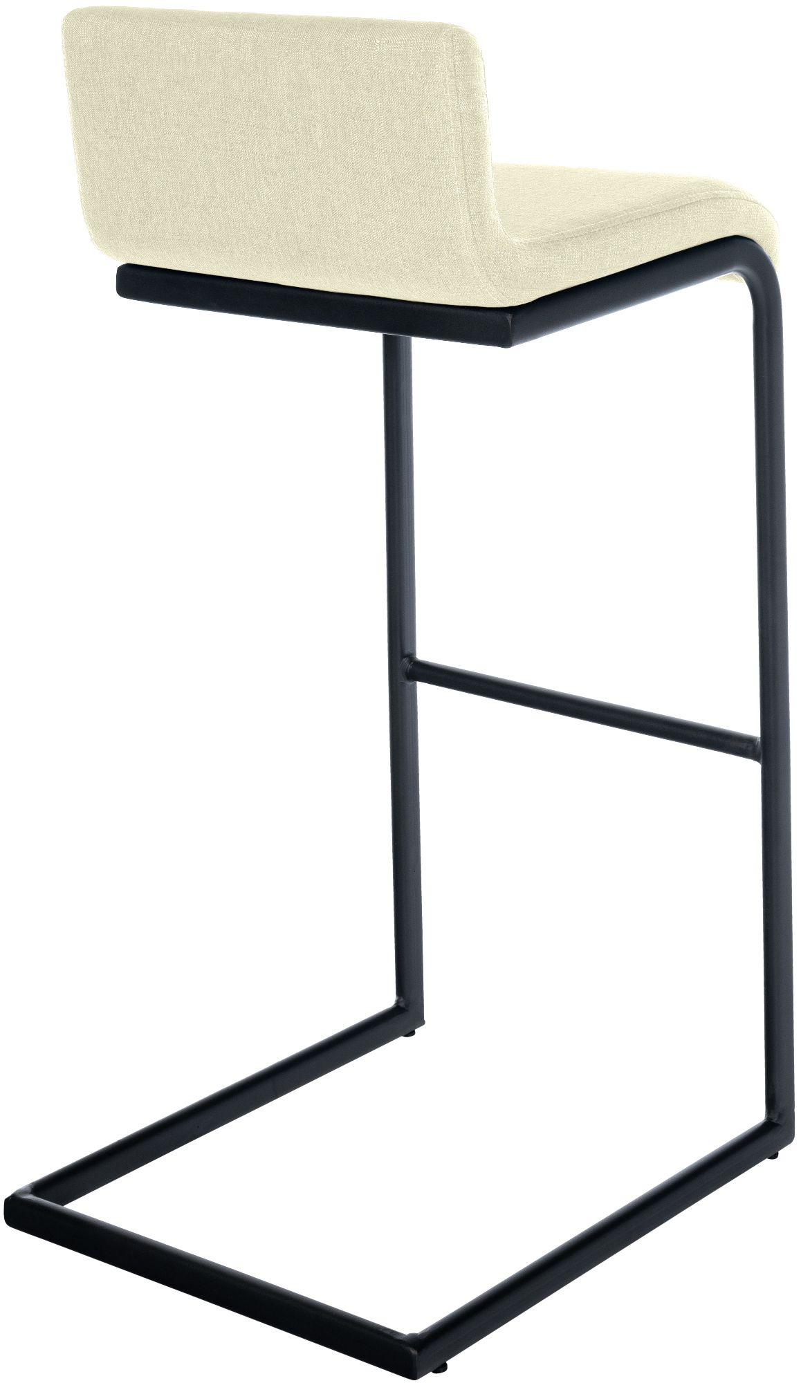 Barstolar Newport, set om 2, med svart metallstomme
