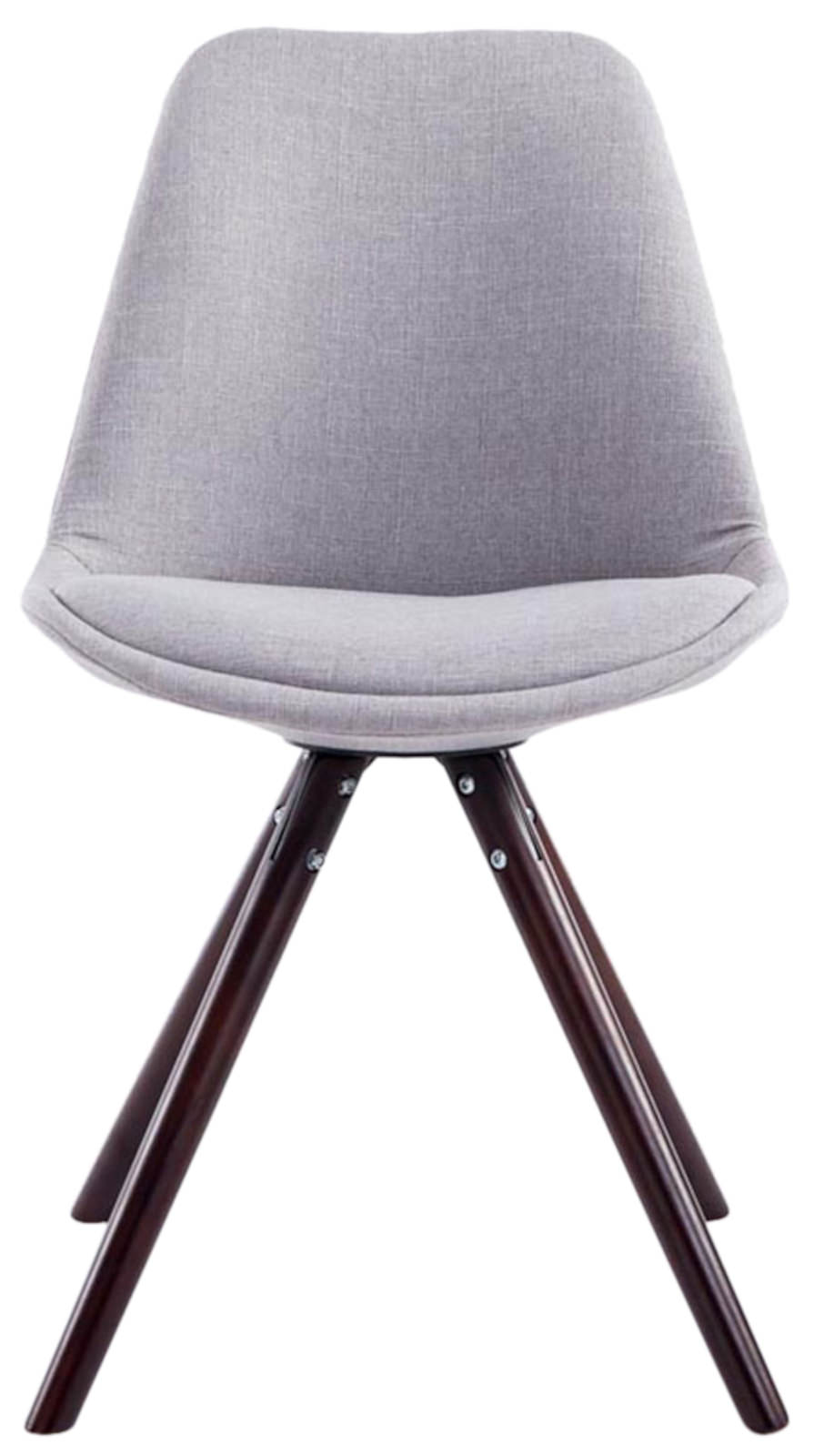 Set med 4 stolar för besökare Toulouse Fabric Round