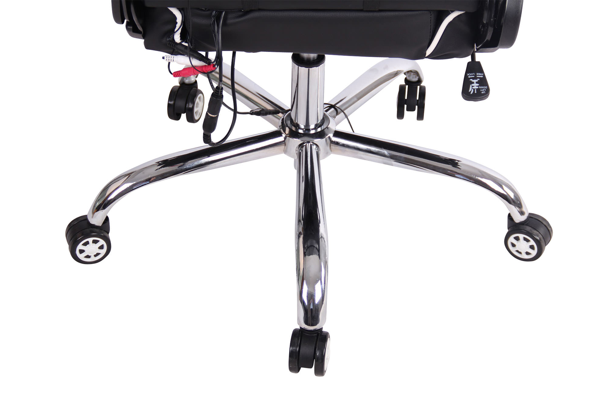 Kontorsstol Limit XM Konstläder med Massagefunktion