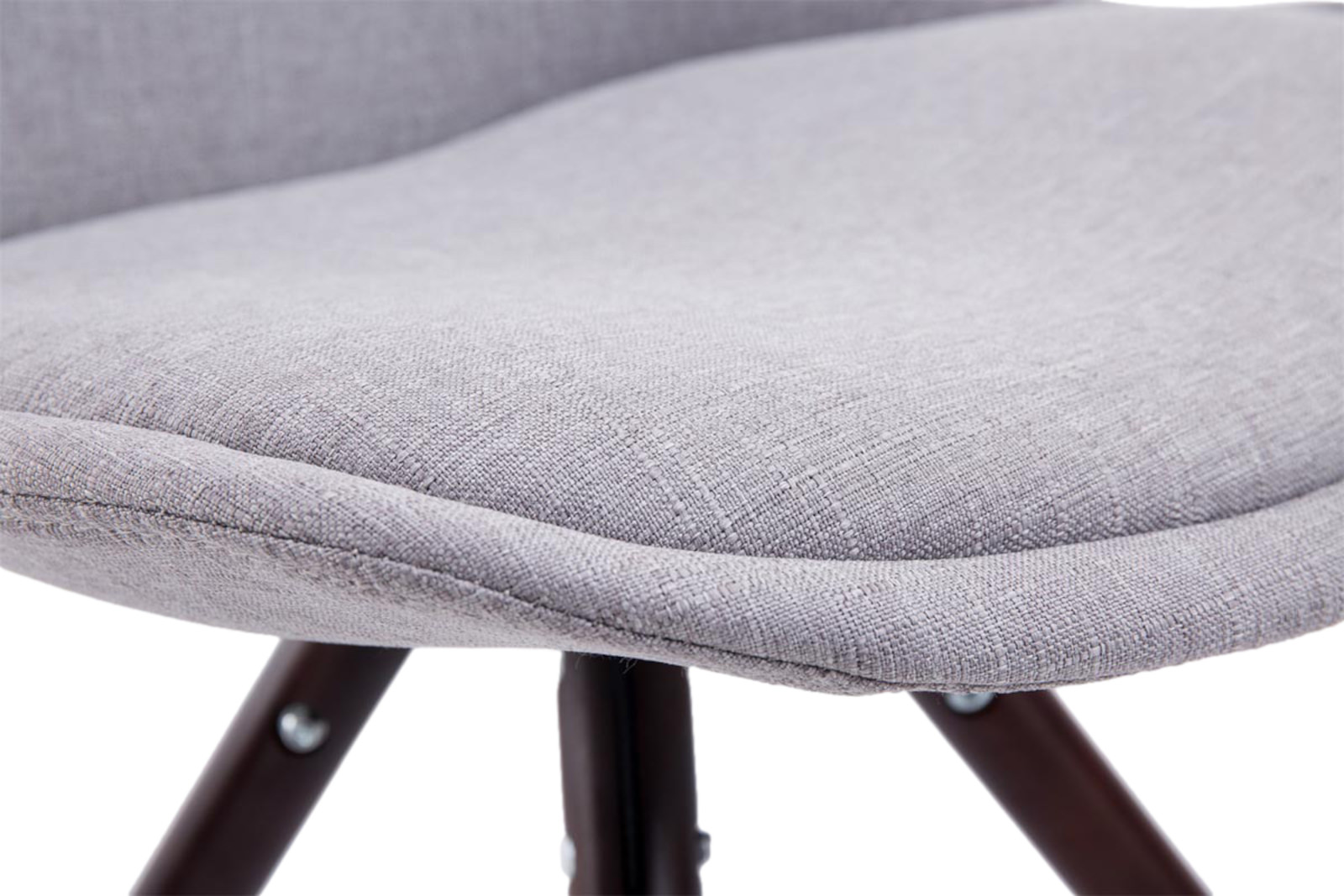 Set med 4 stolar för besökare Toulouse Fabric Round