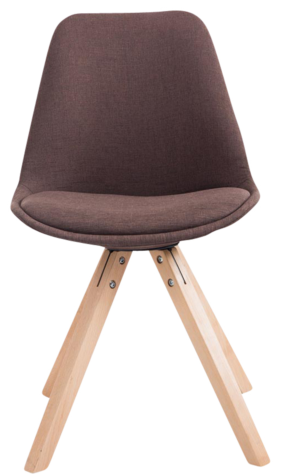 Set med 4 stolar för besökare Toulouse Fabric Square