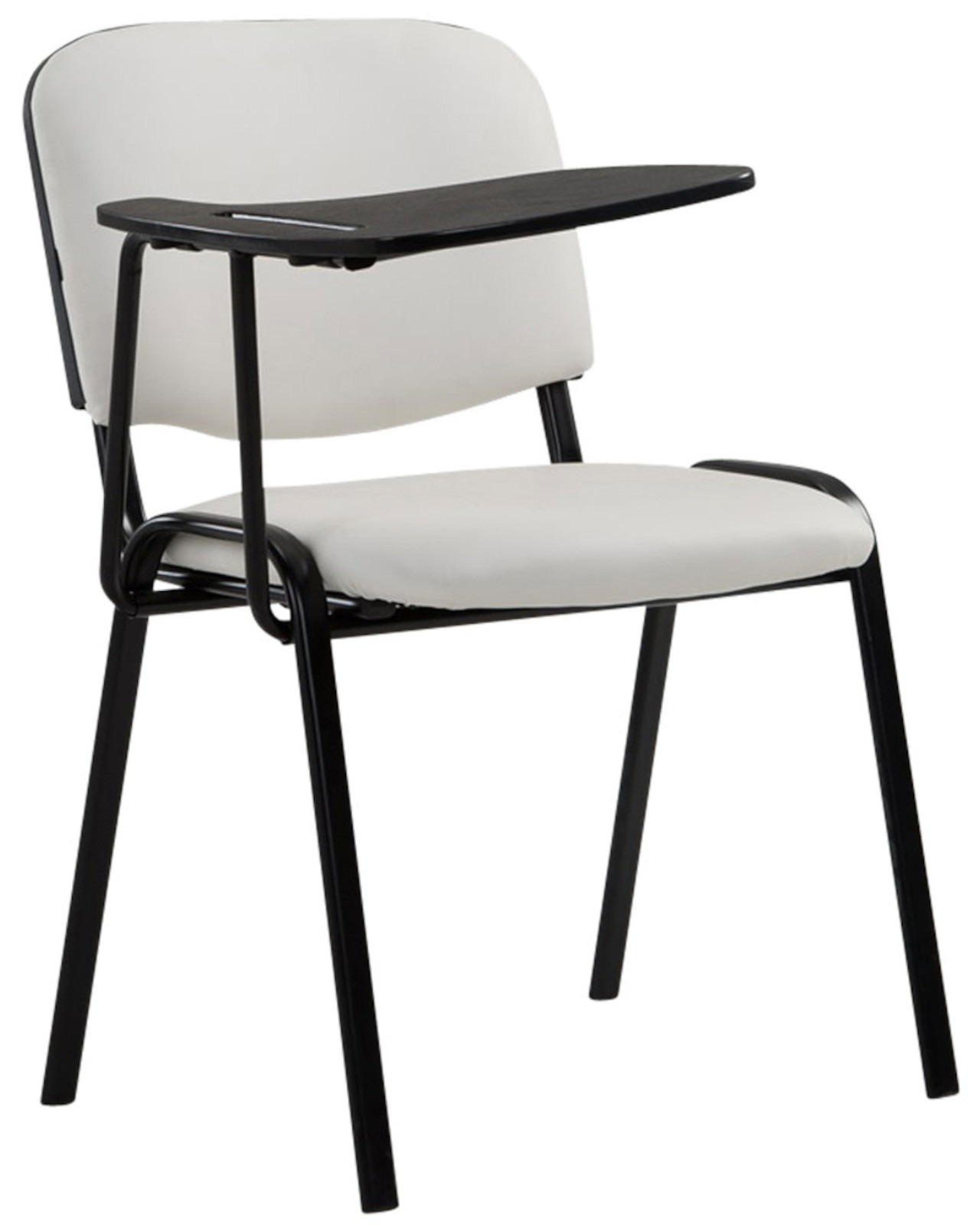 Set med 4 stolar Ken med hopfällbart bord Konstläder