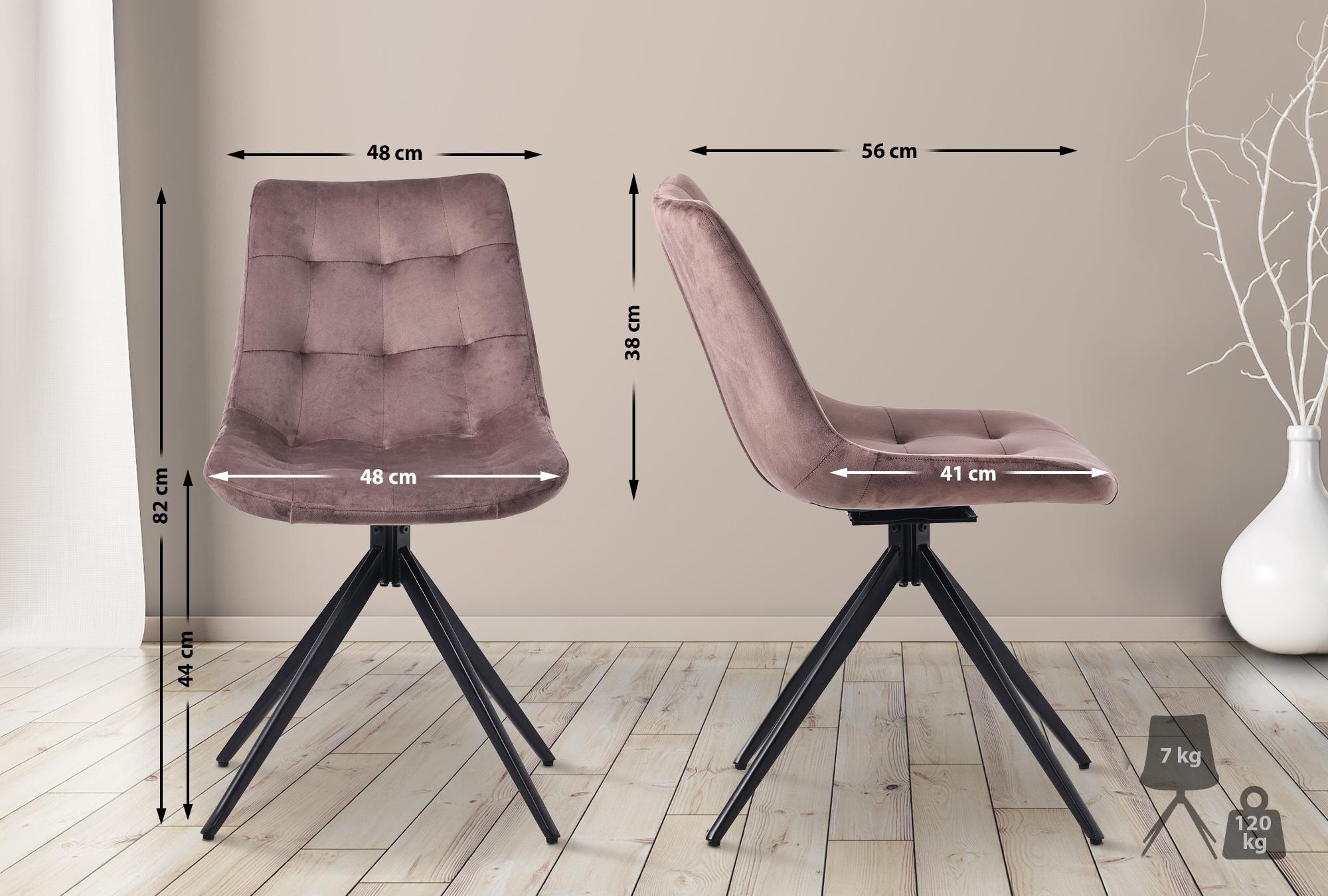 2-pack matstolar Merna