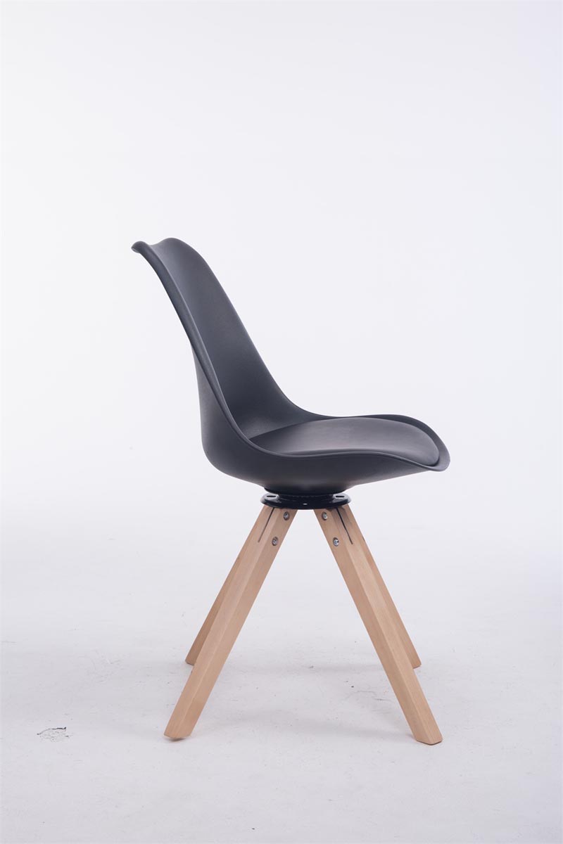 Matstol Troyes Snurrbar Plast Square