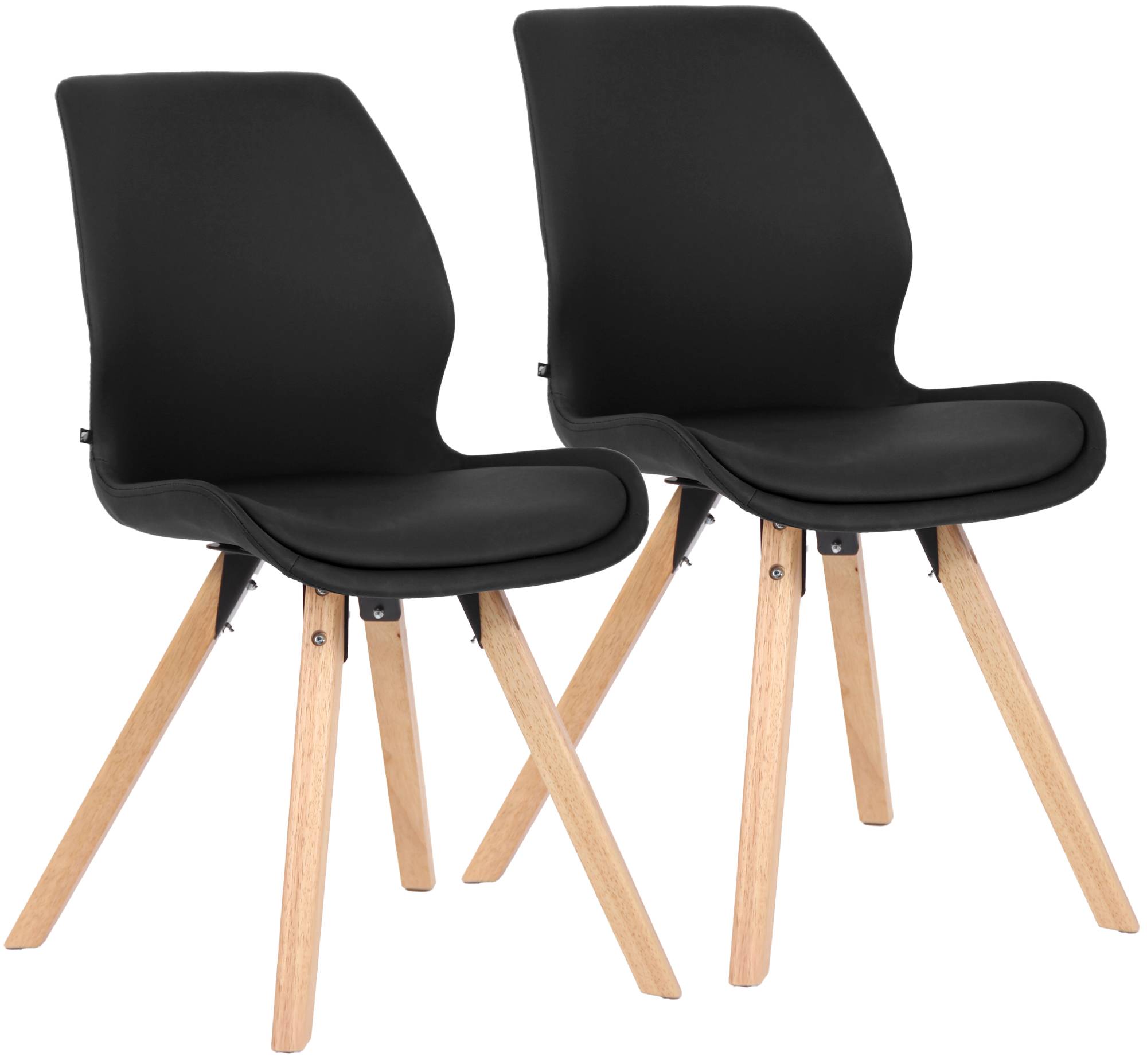 2-pack matstol Luna