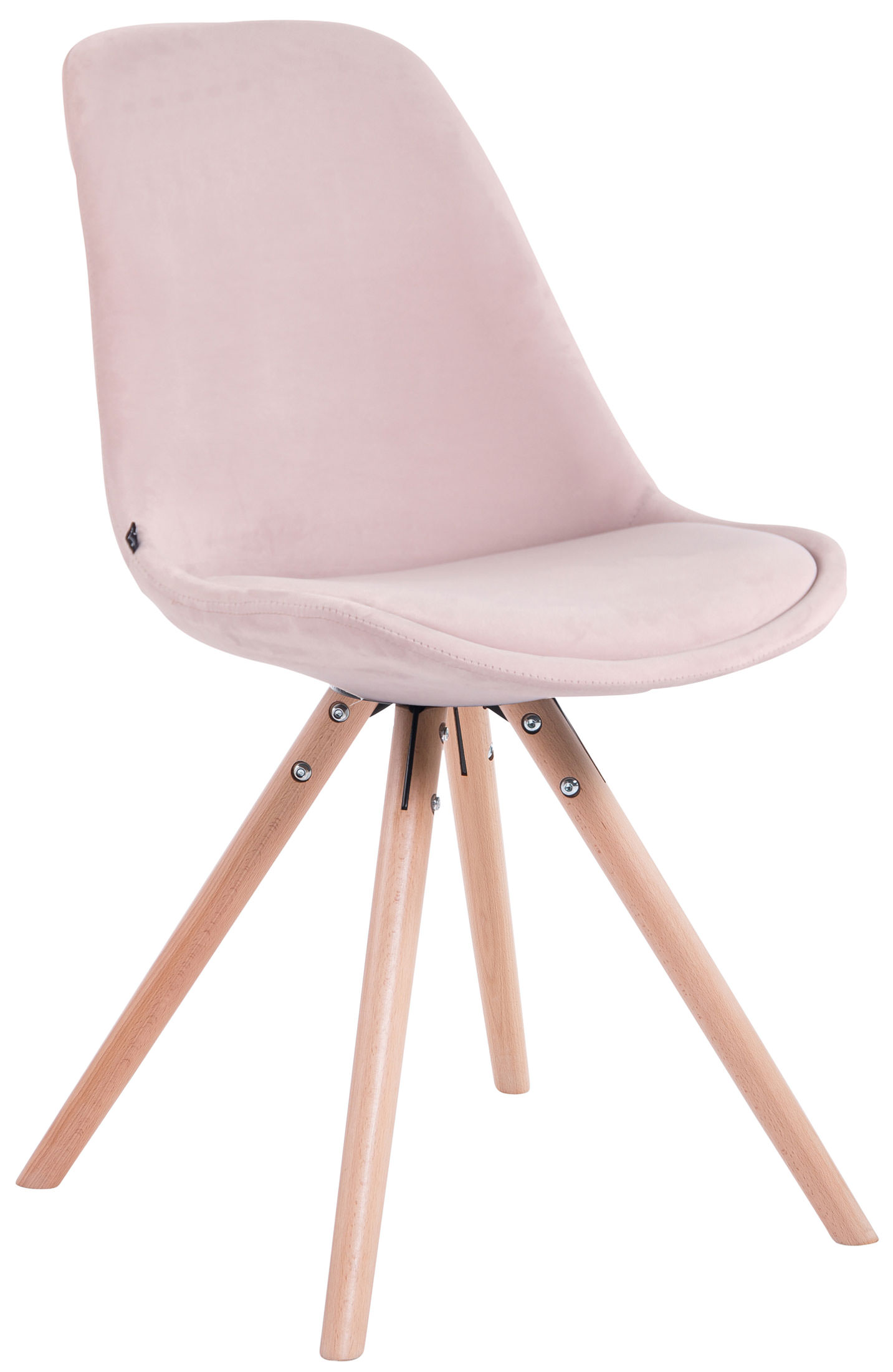 Uppsättning av 4 stolar Toulouse Velvet Round