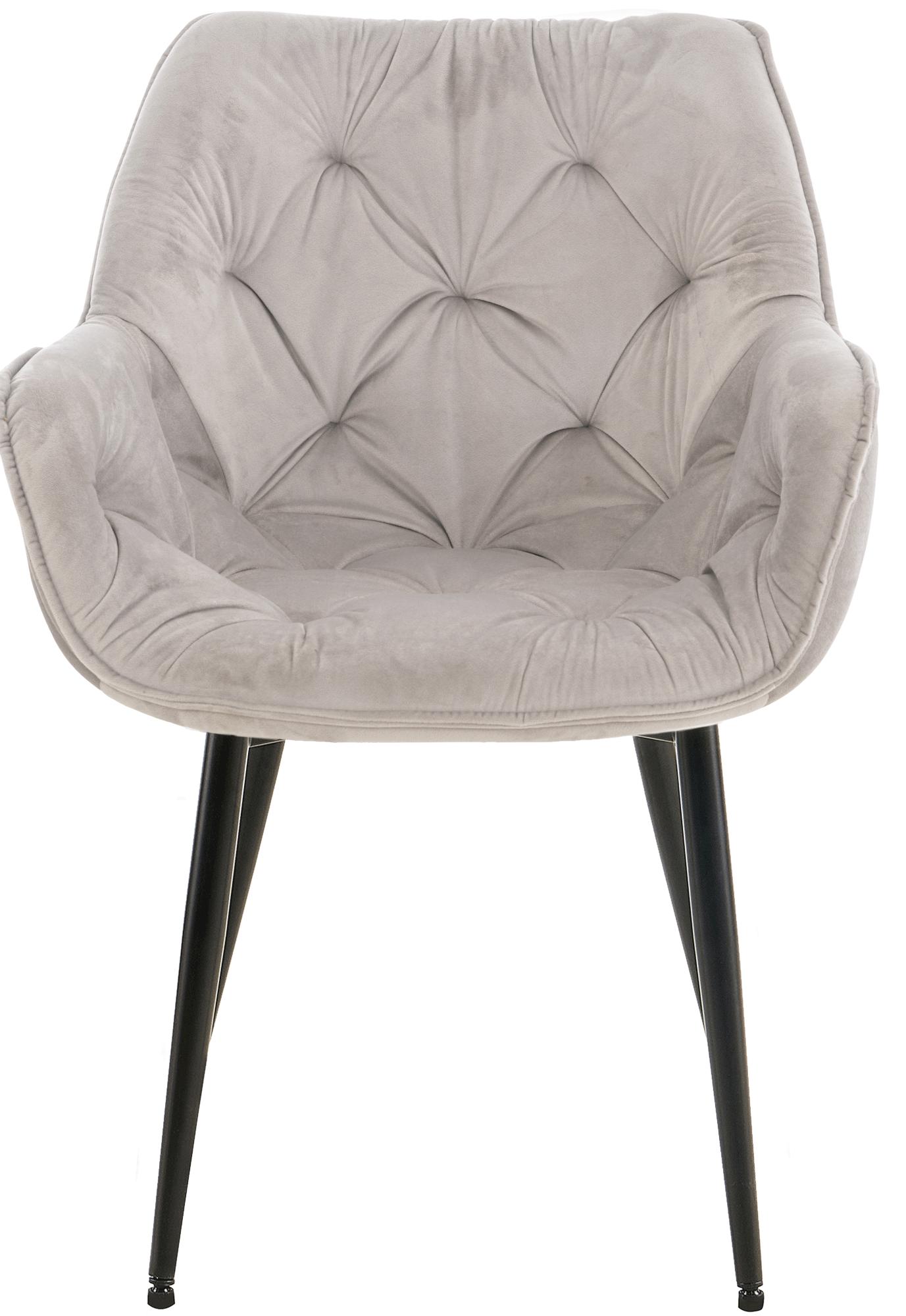 Uppsättning av 4 stolar Tanna Velvet