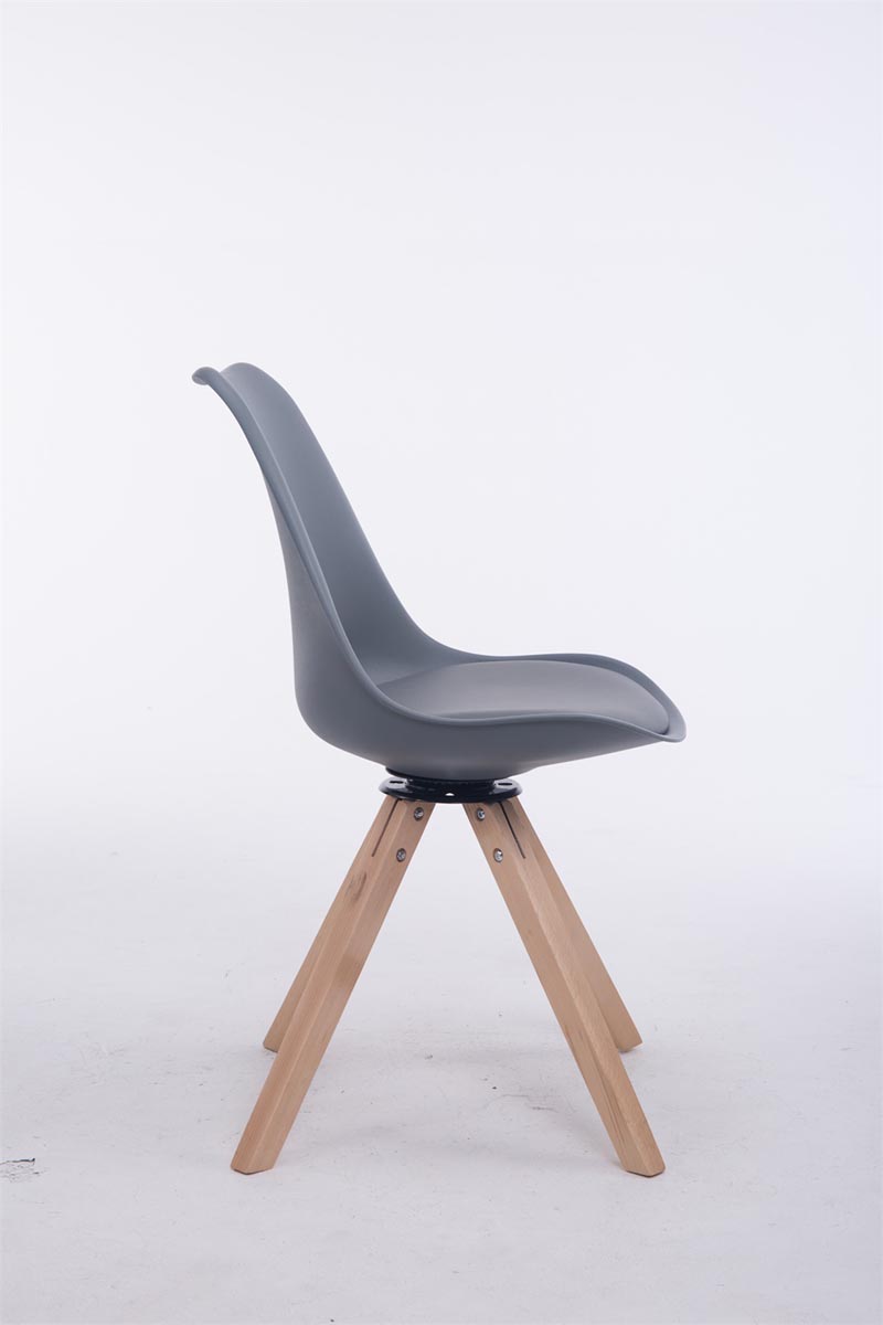 Matstol Troyes Snurrbar Plast Square