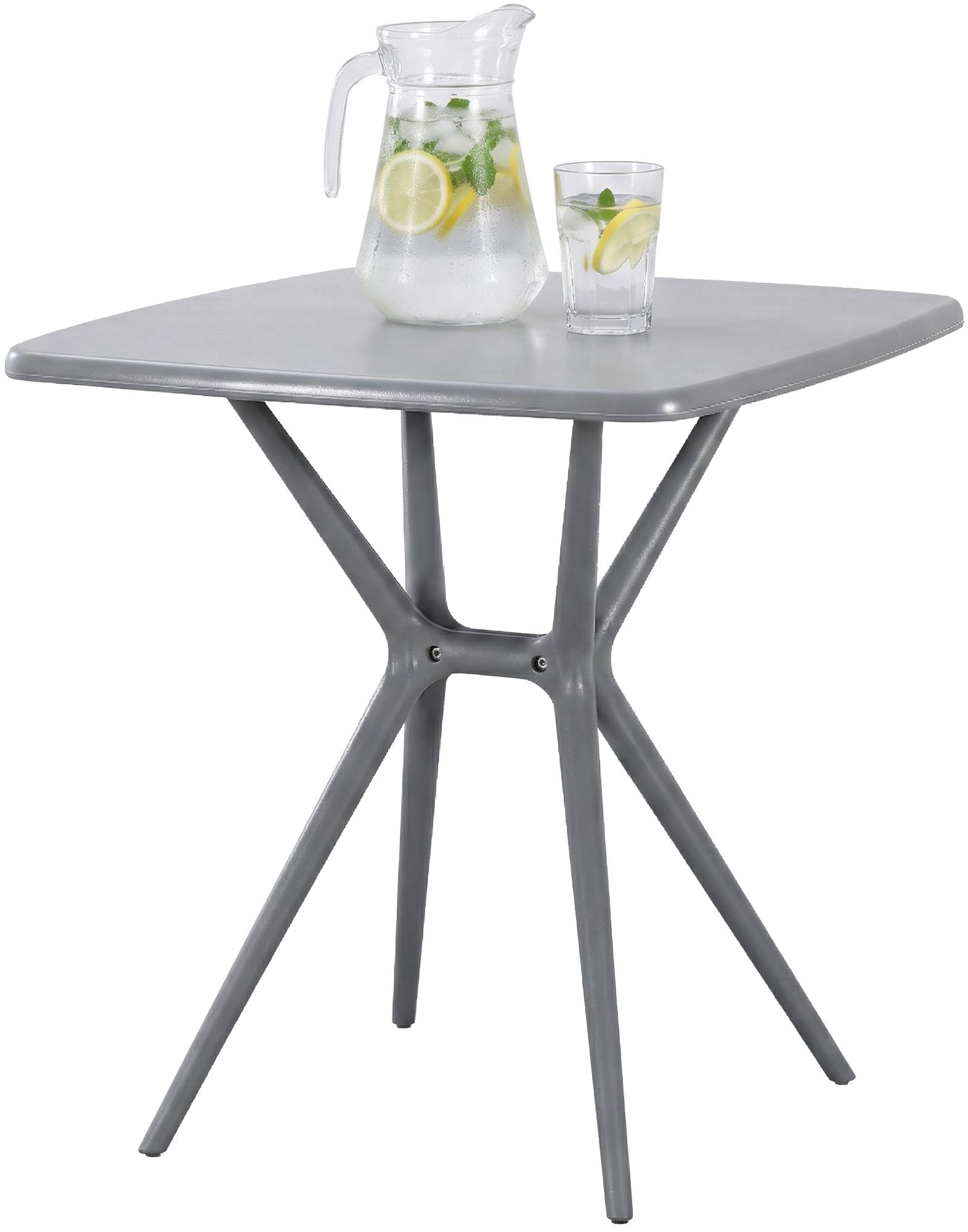Trädgardsbord Becky fyrkantigt 72 x 72 cm