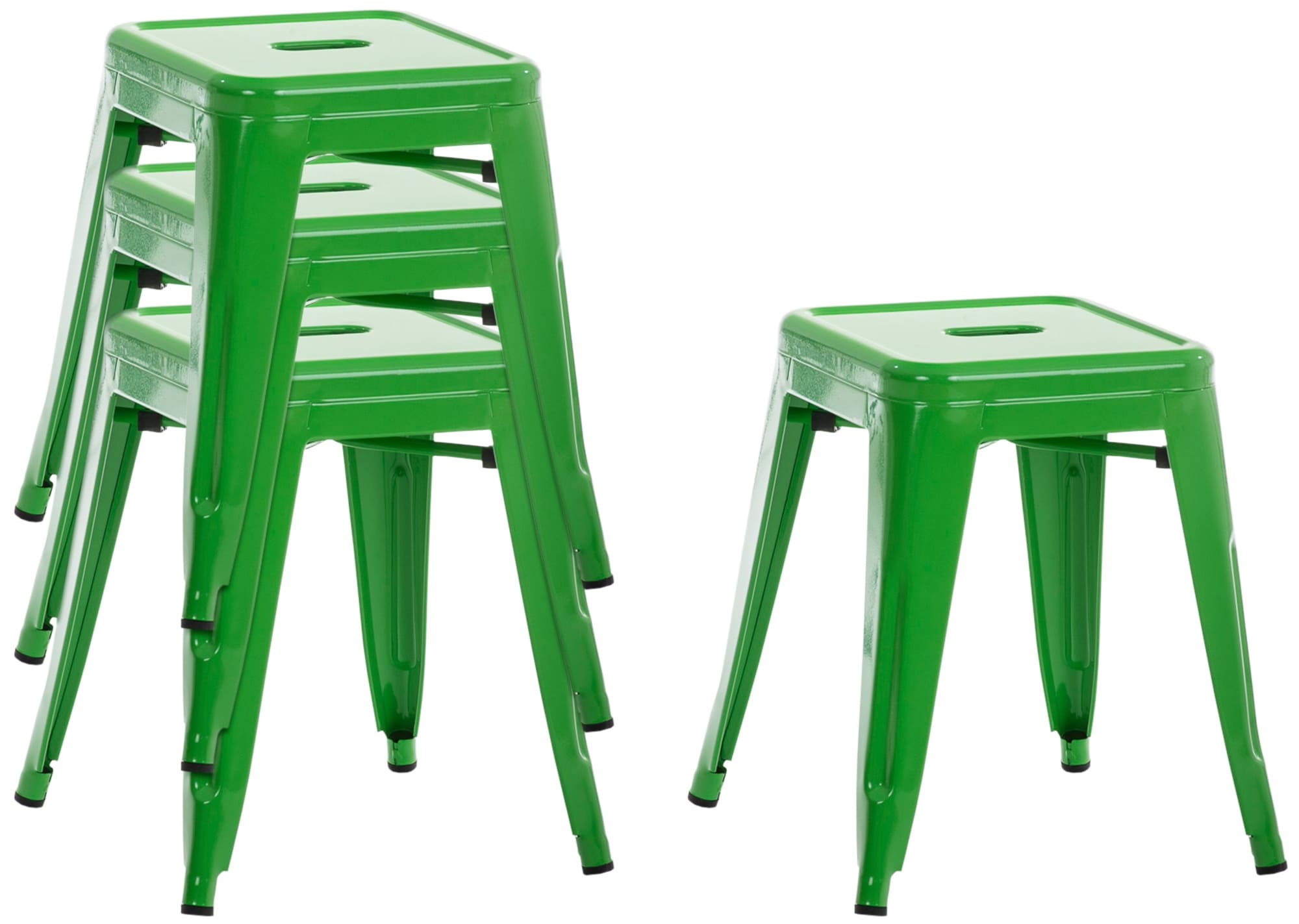 4-Pack Metall Pall Armin