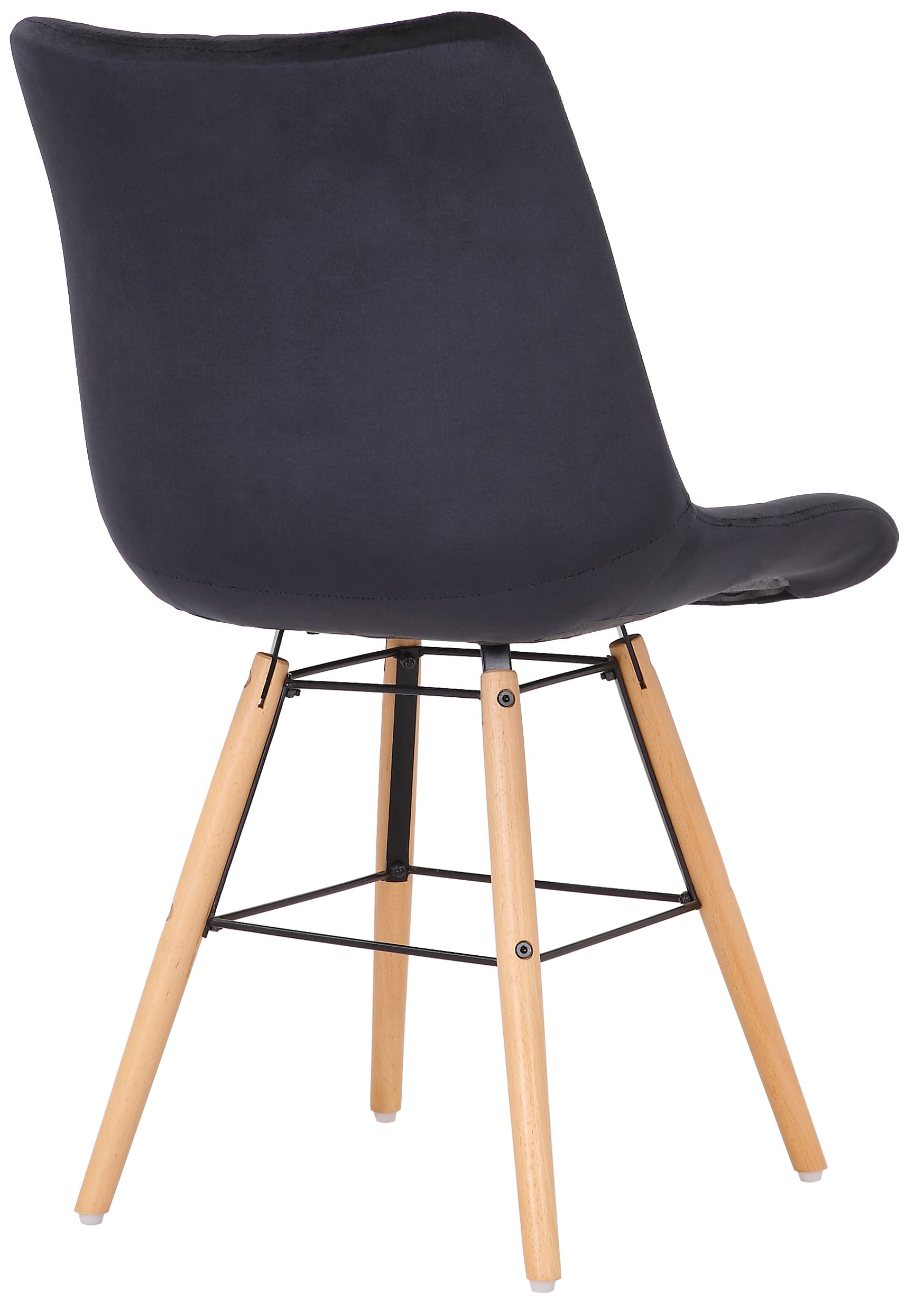 Uppsättning med 2 matstolar Leni Velvet