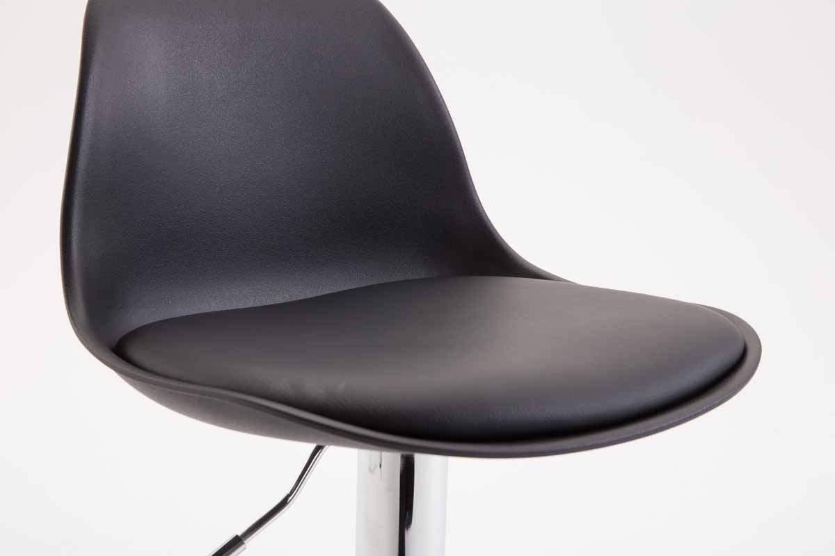 Uppsättning av 2 barstolar Kiel plast