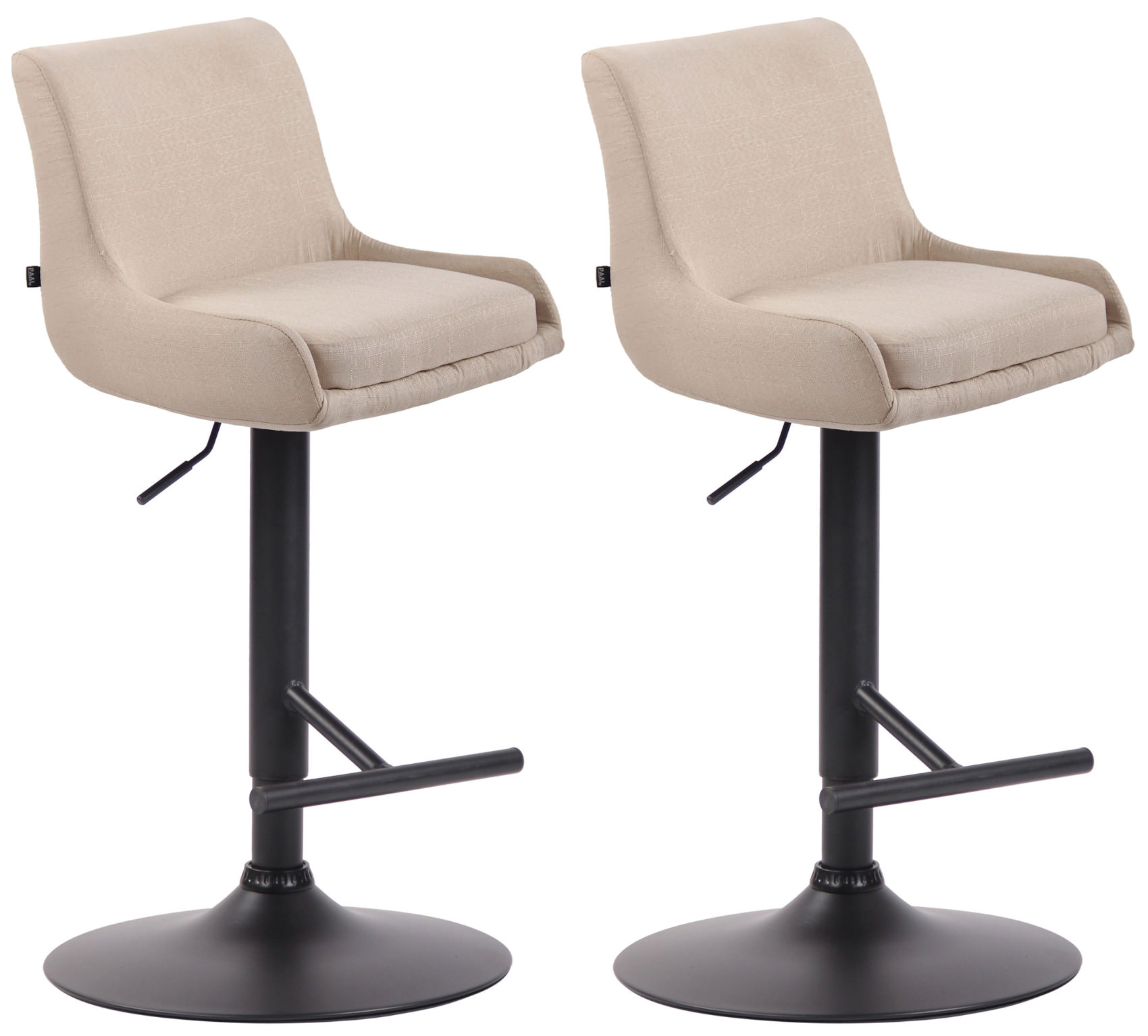 2-Pack Barstol Club Tyg