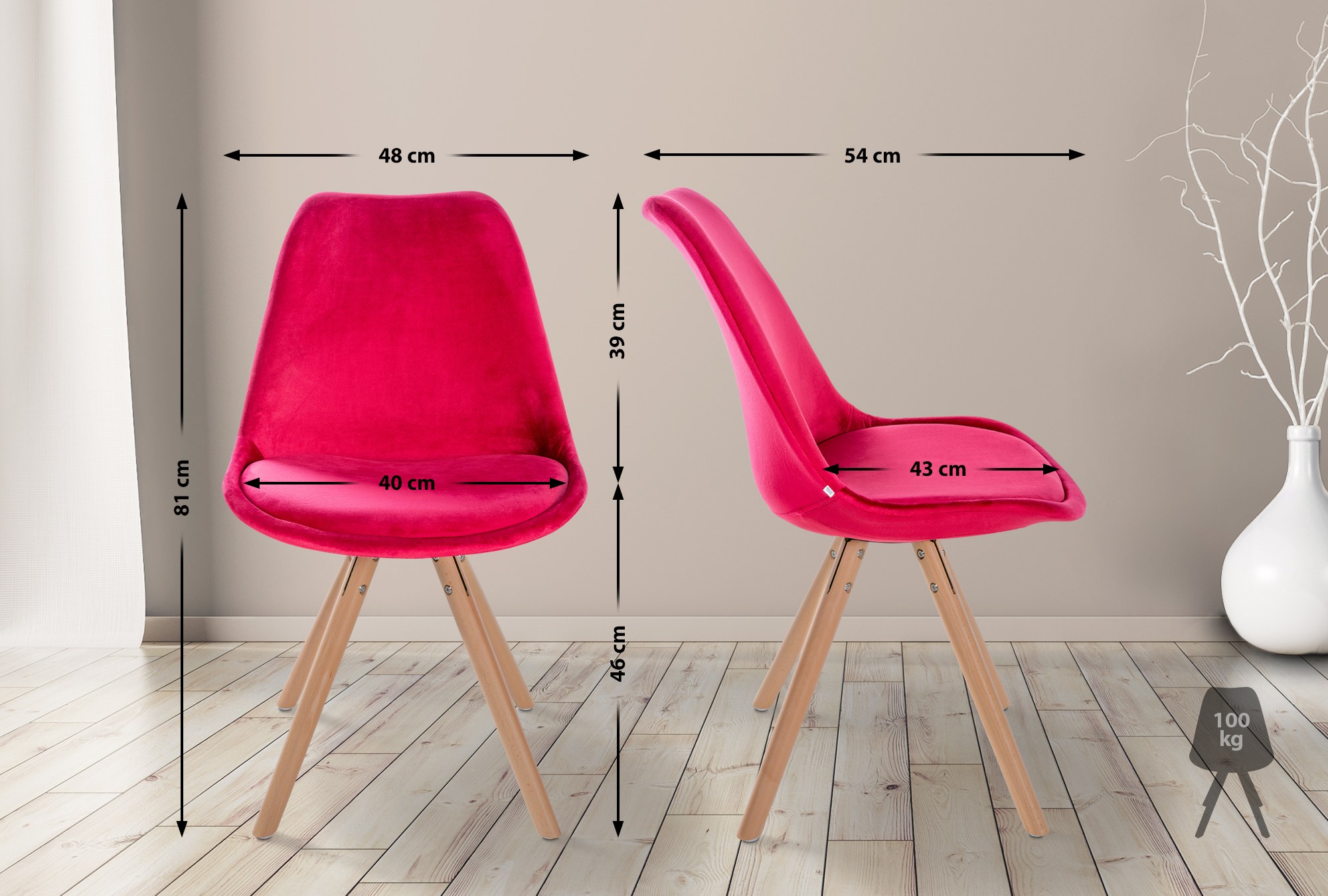 Stol Sofia Velvet