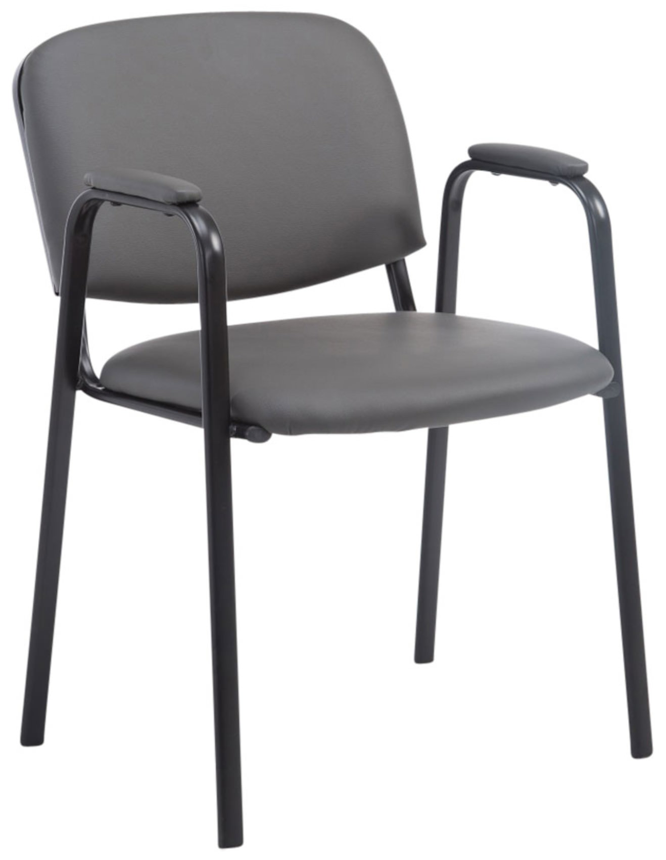 4-pack stapelstolar Ken Pro, konstläder