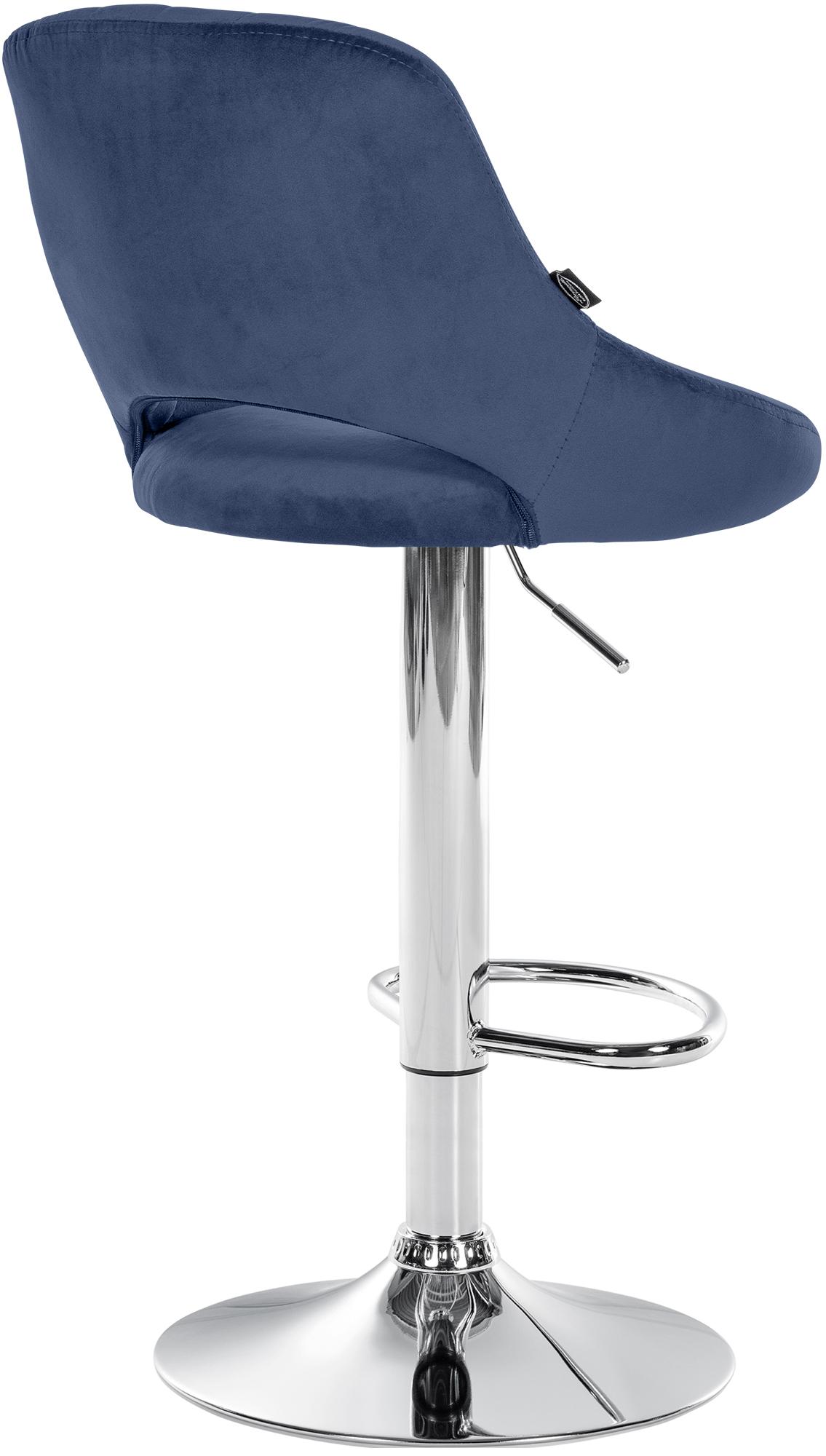 2-pack barstolar Milet i sammet