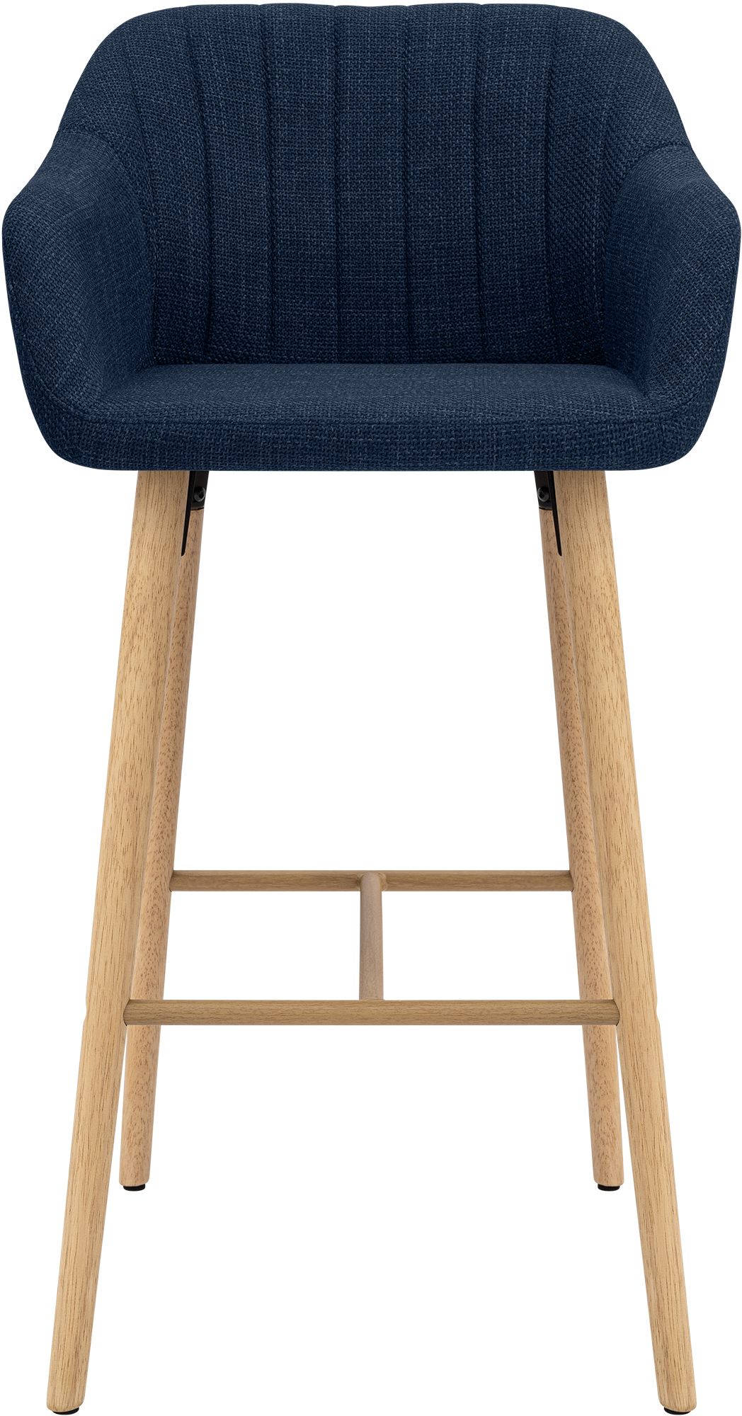 Barstol Ando i tyg &ndash; modern design, bekväm sits och stabil ram för stilfulla hem och barer