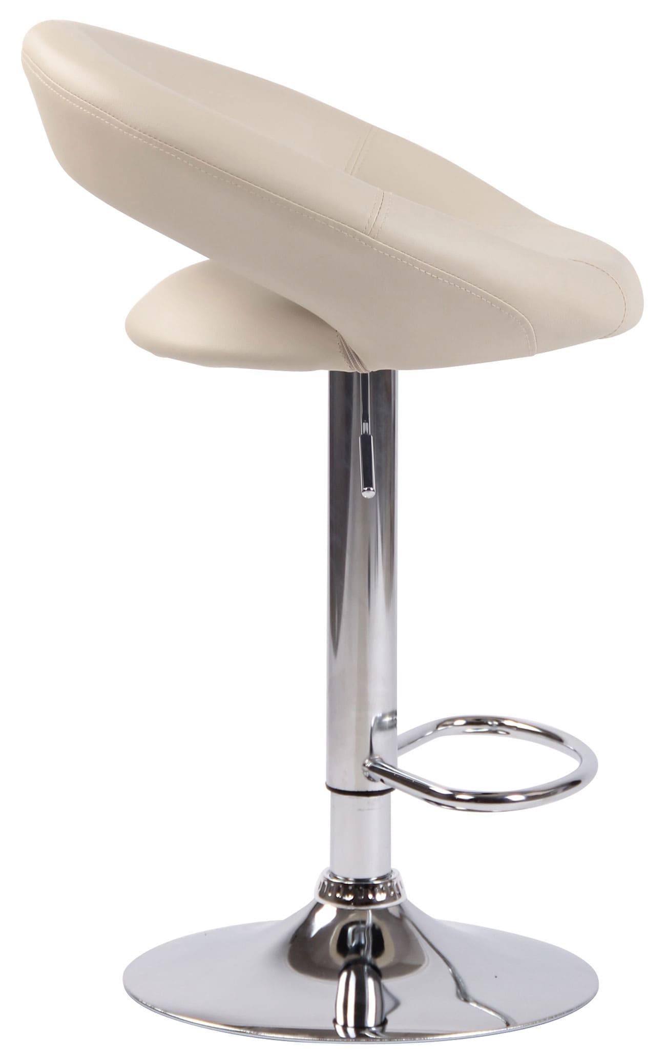 Set med 2 barstolar Olinda Imitation Leather